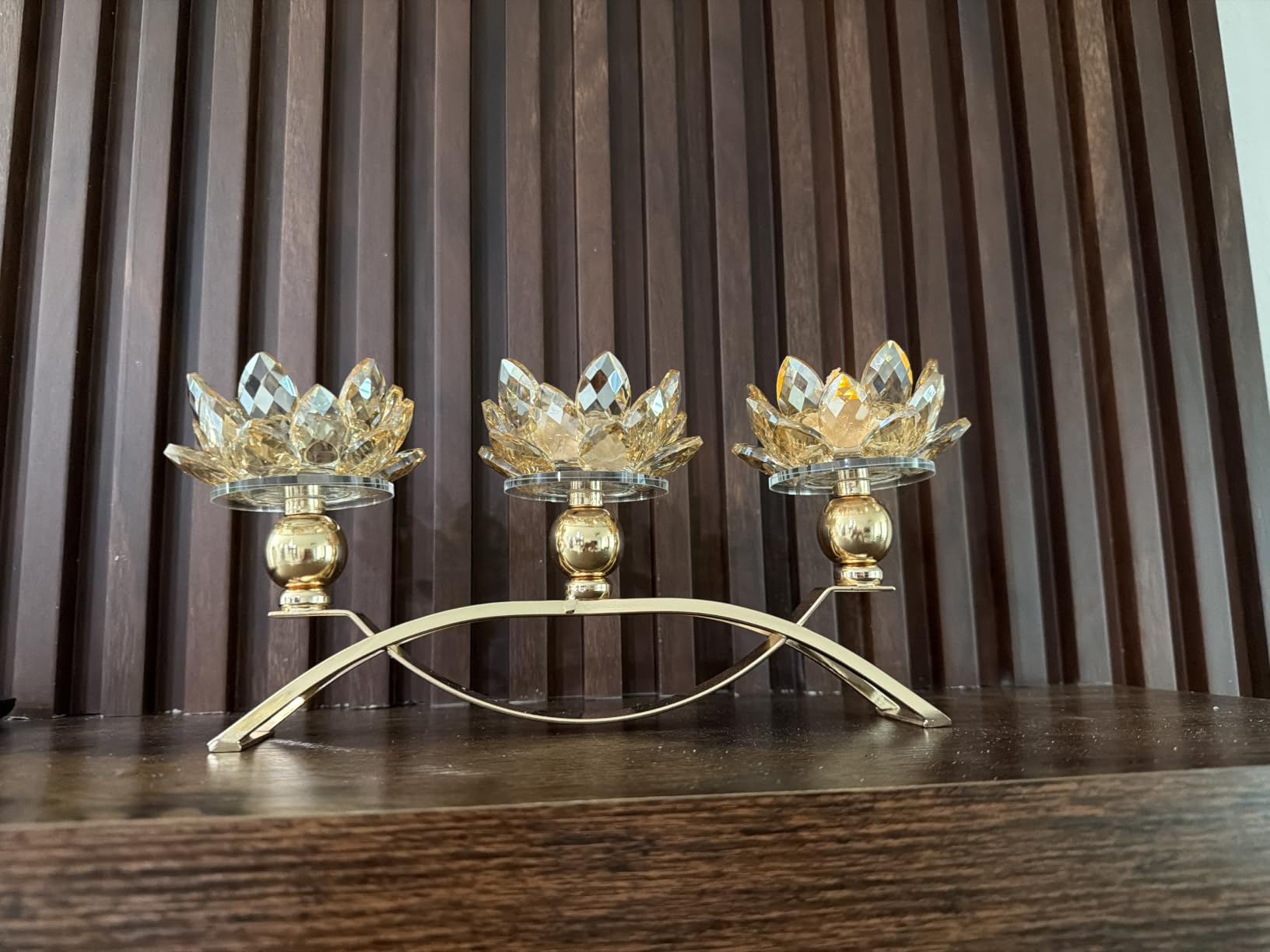 Crystal Candle Holder, 5.6