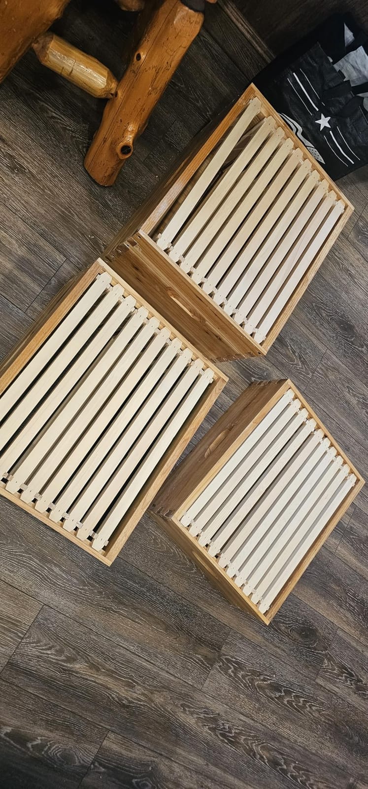 Gold Standard 10 Frame Bee Hive Beeswax Coated Includes Beehive Frames and Foundations (2 Deep Boxes & 1 Medium Box) customer photo 2