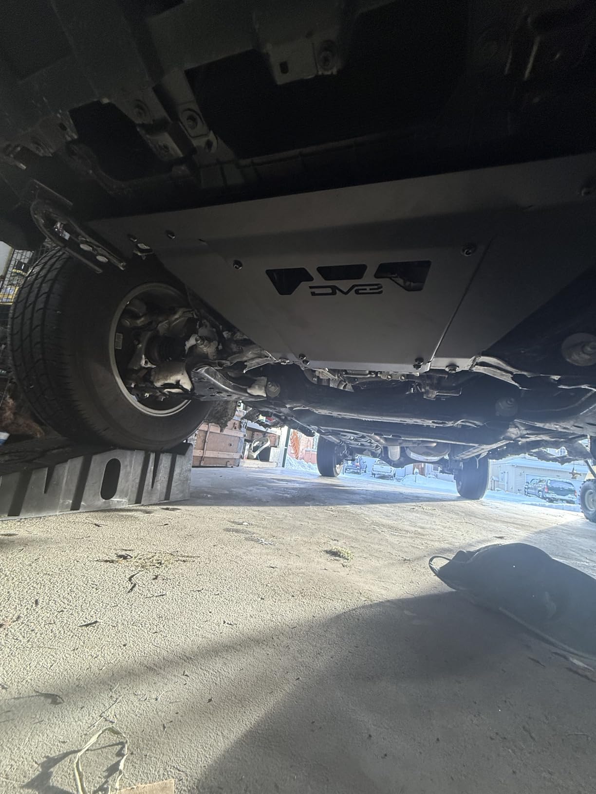 DV8 Front Skid Plate for 2024-2026 Toyota Tacoma 4th Gen | 3.5 mm Steel, Bolt-On Install, Intercooler Guard, Micro-Texture Black Finish customer photo 2