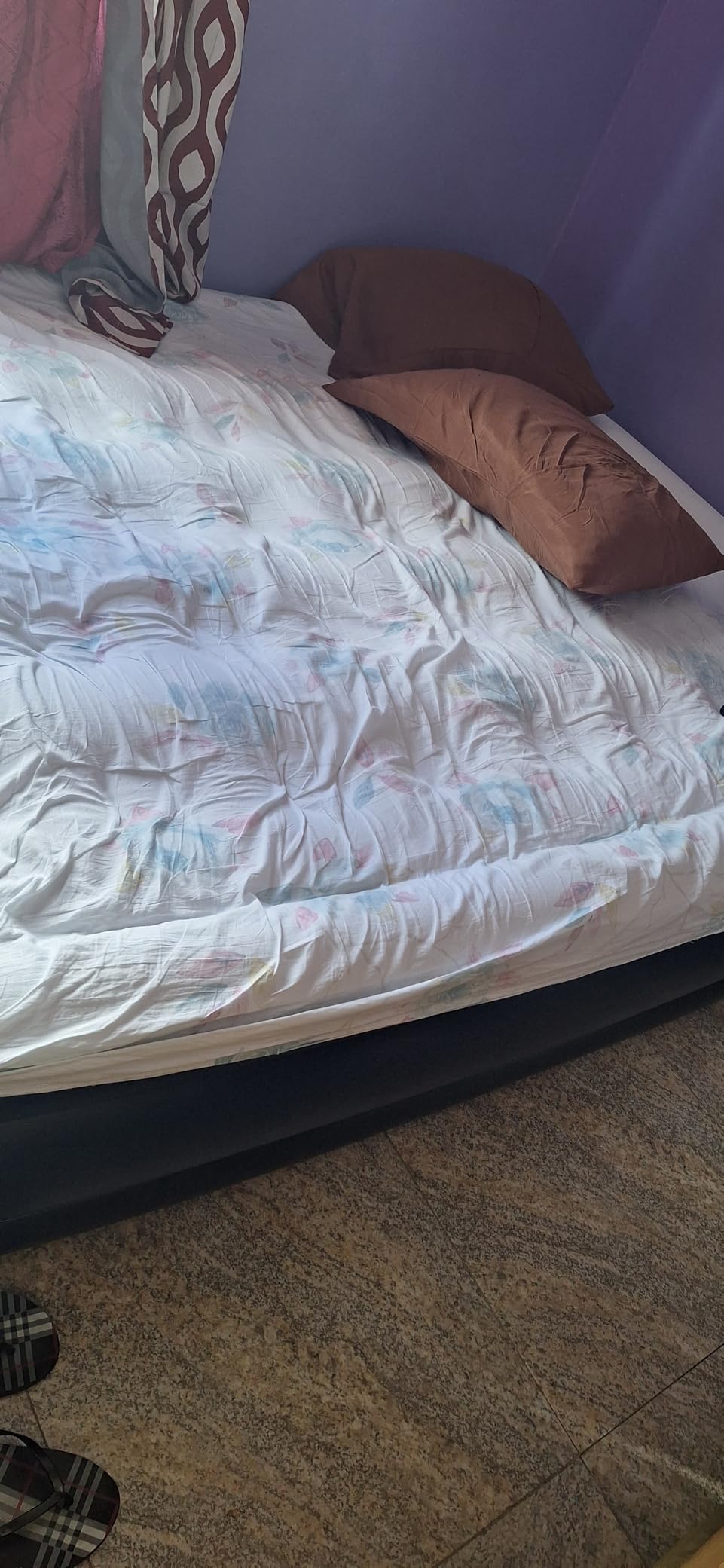 CHERIMOR Queen Air Mattress with Built-in Pump 18in, Upgraded 40 Air-Coil customer photo 1