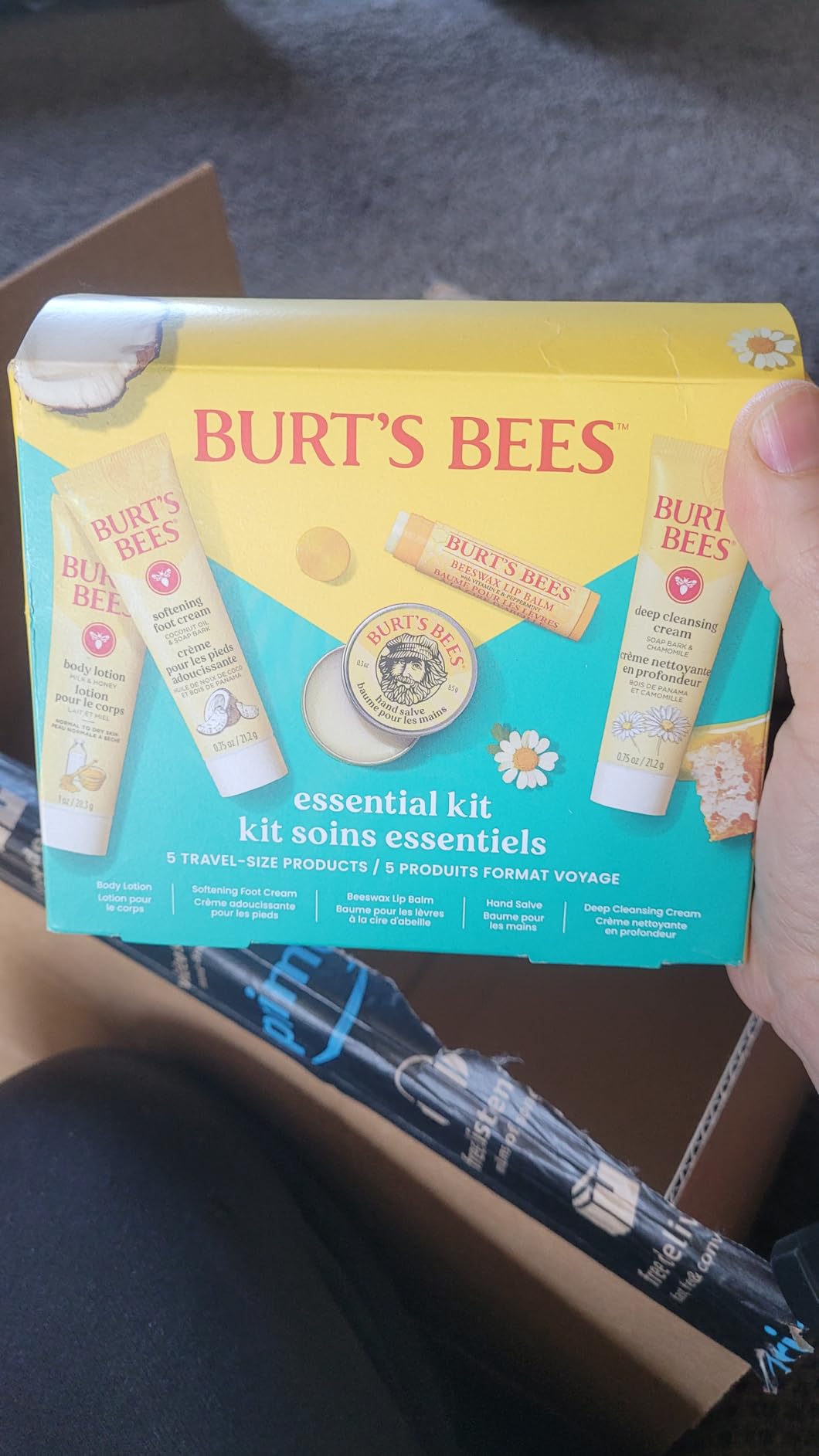 Burt's Bees Essentials Kit Gift Set, 5 Travel Size Products customer photo 1