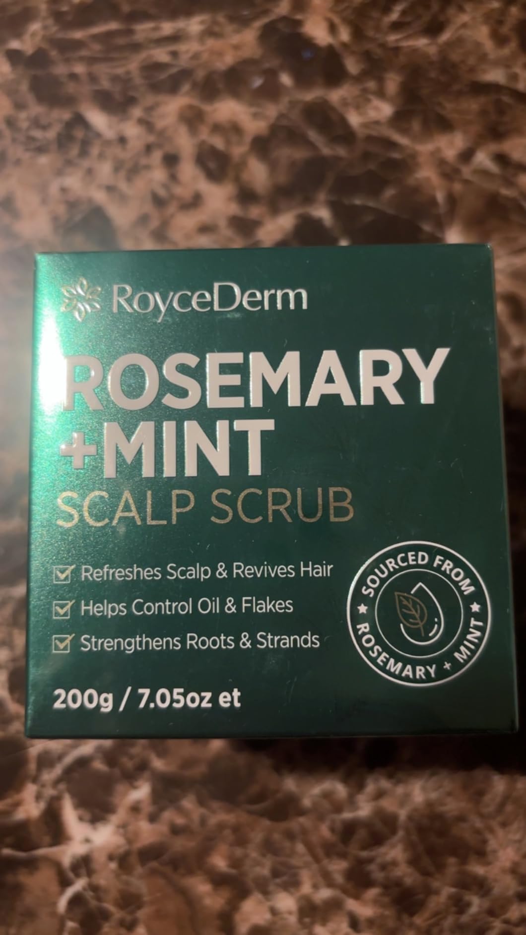 Roycederm Tea Tree Scalp Scrub – Pre-Shampoo Exfoliating Treatment for Dry, Flaky Scalp – Deep Cleansing, Refreshing & Balancing Formula for Healthy-Looking Hair customer photo 1