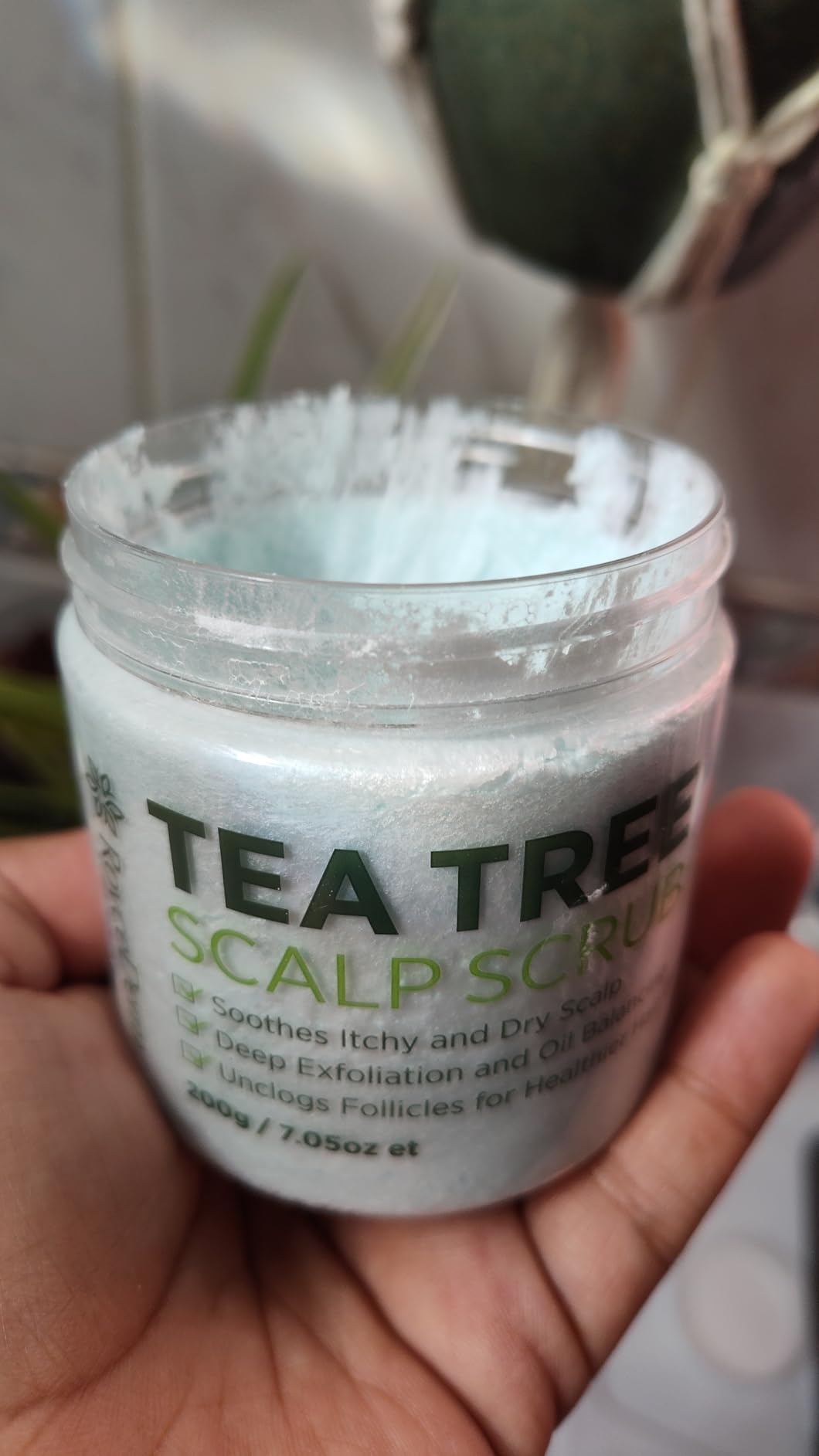Roycederm Tea Tree Scalp Scrub – Pre-Shampoo Exfoliating Treatment for Dry, Flaky Scalp – Deep Cleansing, Refreshing & Balancing Formula for Healthy-Looking Hair customer photo 2