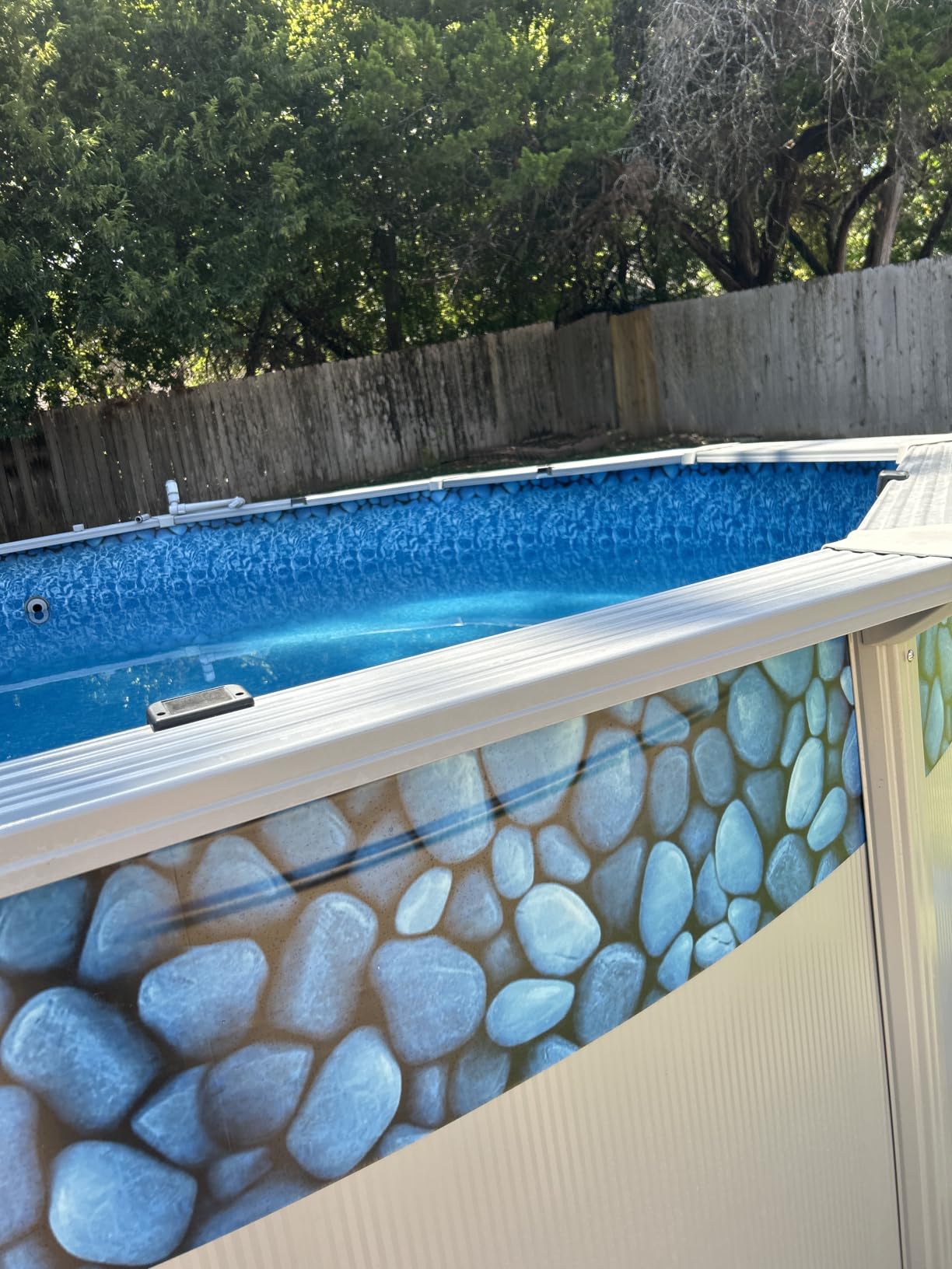 VEVOR 18-ft Round Above Ground Pool Liner, Overlap Pool Liners, Standard Gauge Vinyl, 48-to-54inch Wall Height, Designed for Steel Sided Above-Ground Swimming Pools customer photo 1