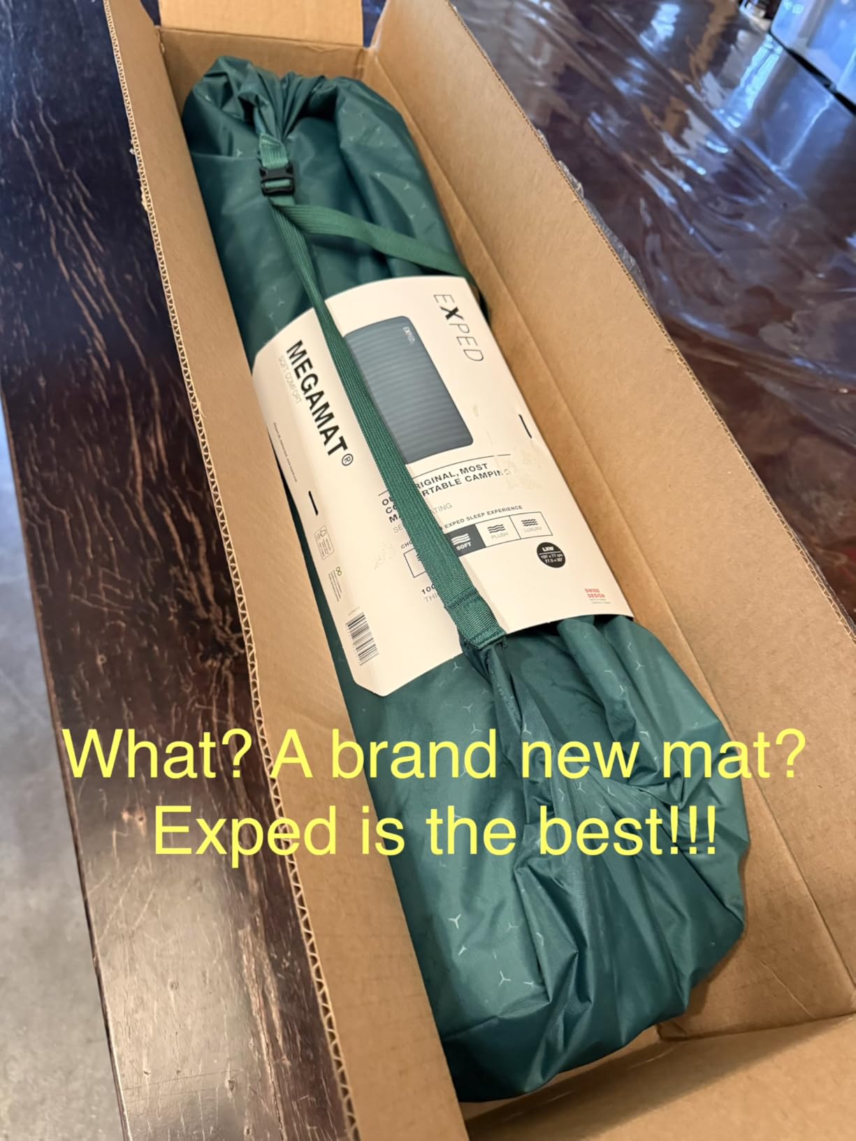 Exped MegaMat Max Sleeping Pad, Duo Long Wide Plus customer photo 2