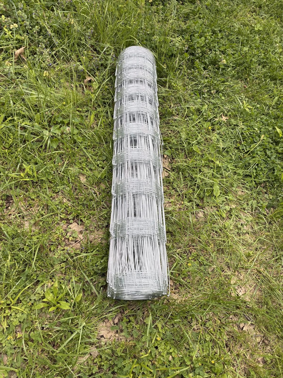 Farm Fence 6ft x 100ft Heavy Zinc Coating Field Wire Fencing, Galvanized Livestock Deer,Goat Fence,Hog Wire Fencing Used to Yard and Garden customer photo 2