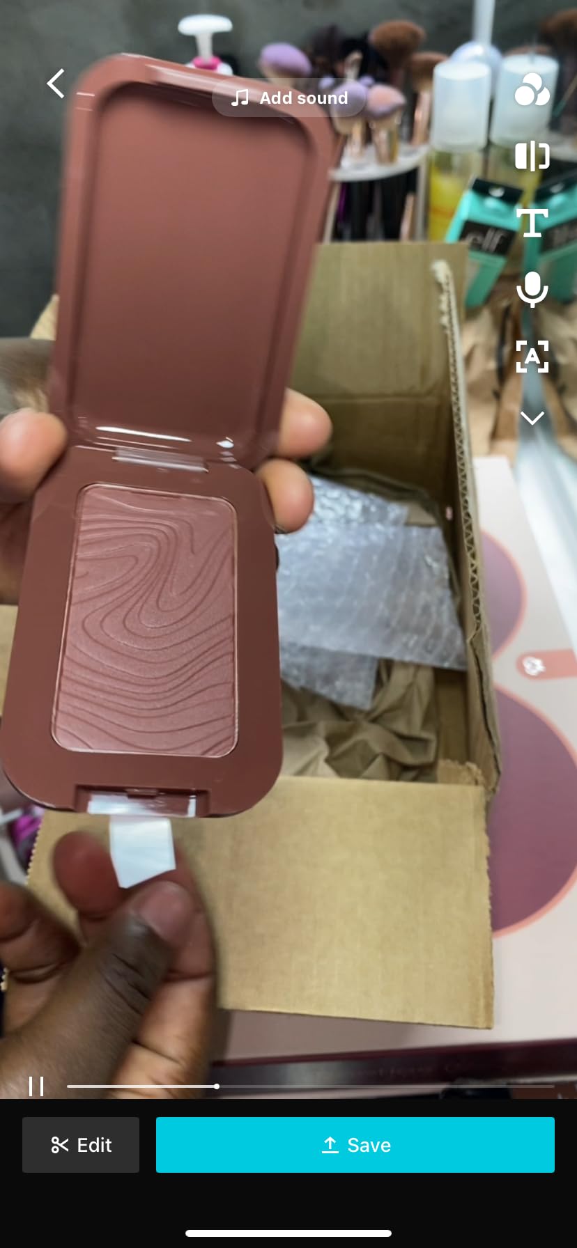 NYX PROFESSIONAL MAKEUP Matte Buttermelt Bronzer, Longwear Face Makeup with Up to 12 Hours of Wear, Vegan Formula - Butta D Down (Deep Rich Warm) customer photo 1