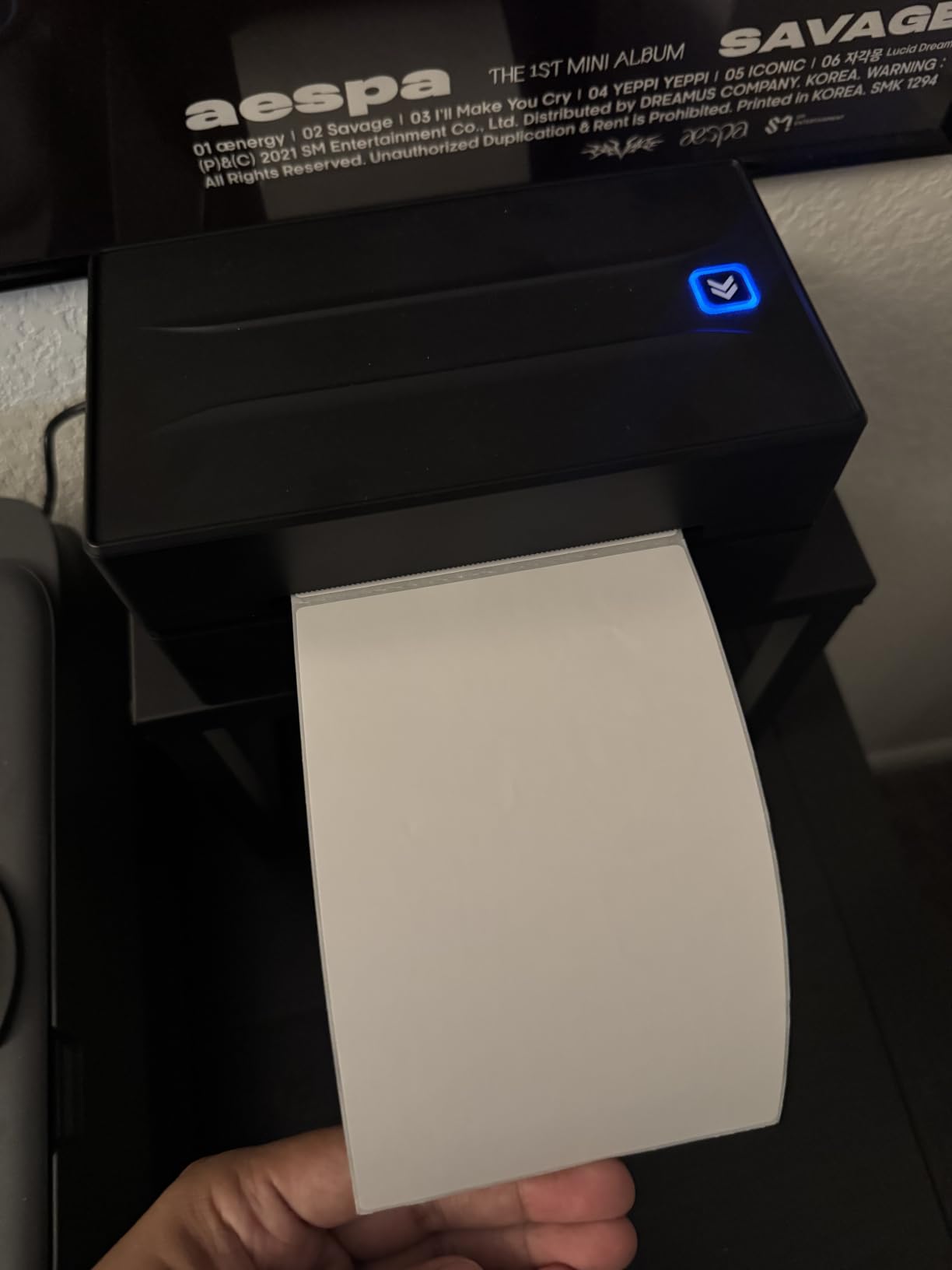 Thermal Shipping Label Printer 4x6 Bluetooth Label Maker for Small Business customer photo 1