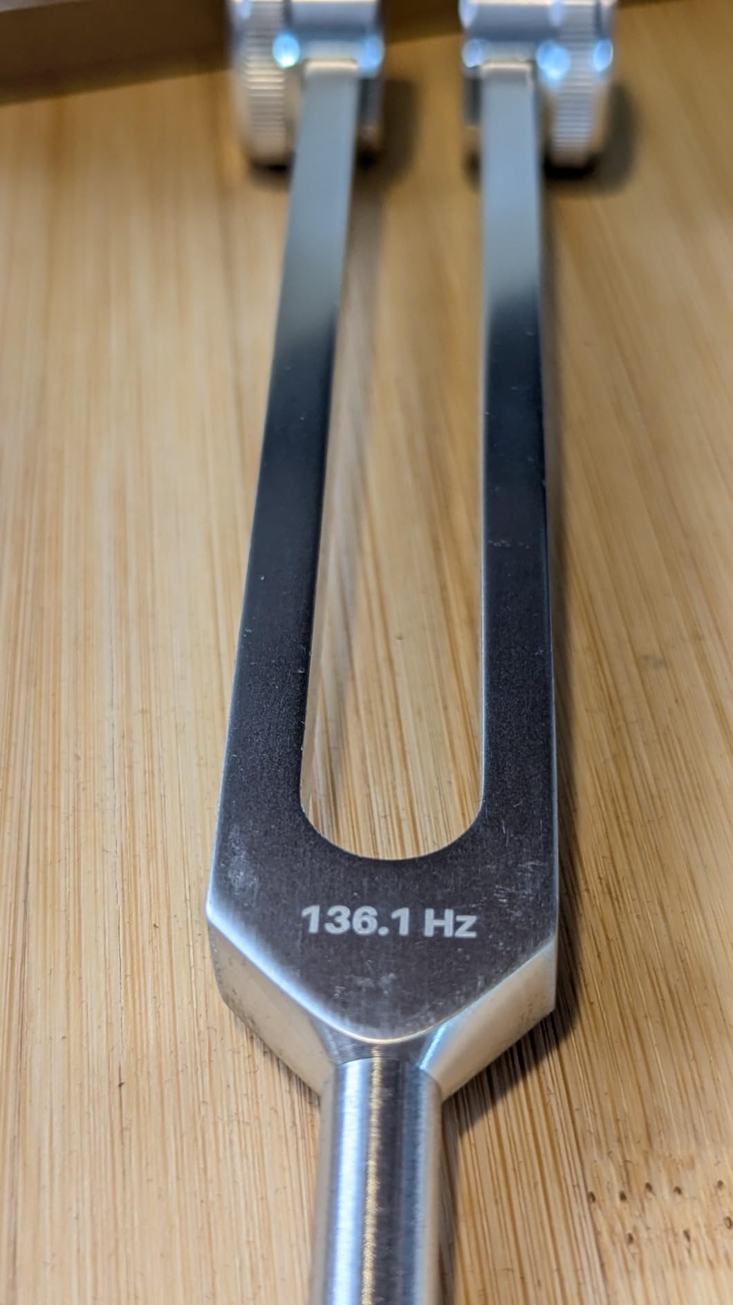 Harmony Tuning Forks for Healing Set (128Hz 136.1Hz 256Hz 384Hz) customer photo 2