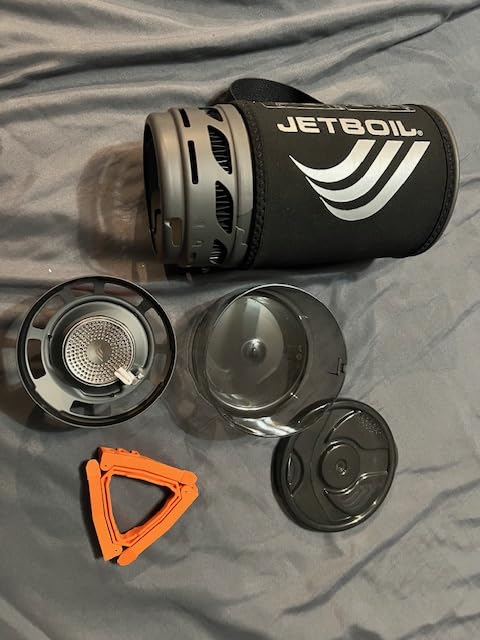 Jetboil Flash Portable Fast Boil Stove for Camping and Backpacking with 1-Step Auto Ignition, Propane/Isobutane Burner with Cooking Cup customer photo 1