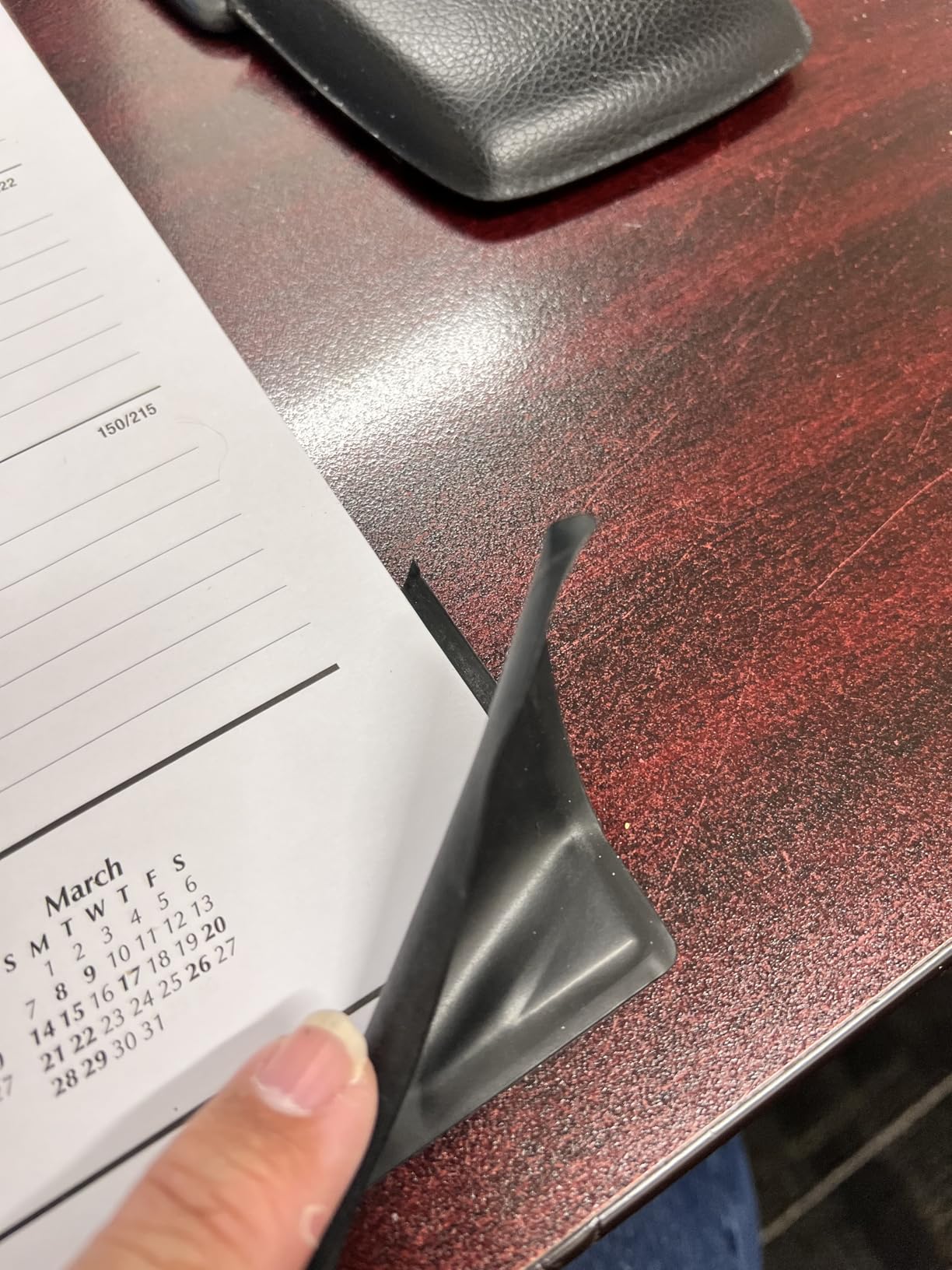 AT-A-GLANCE 2026 Desk Calendar, Monthly, Desk Pad, 21-3/4