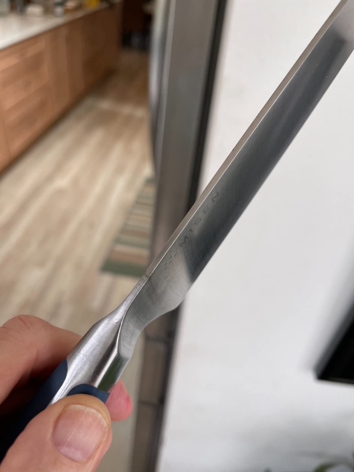 Misen 8 Inch Chef Knife, AUS-10 Japanese Stainless Steel - White customer photo 2