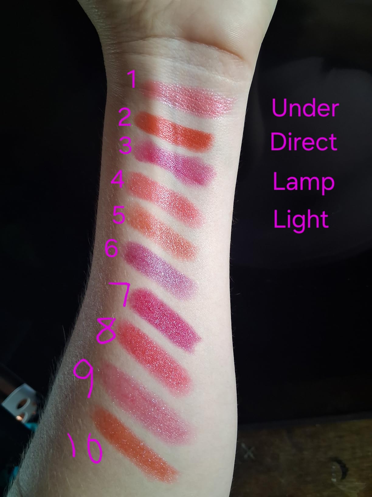 12Pcs Velvet Matte Lipstick Set, Nude to Dark Shades, Long-Lasting,Color A customer photo 2