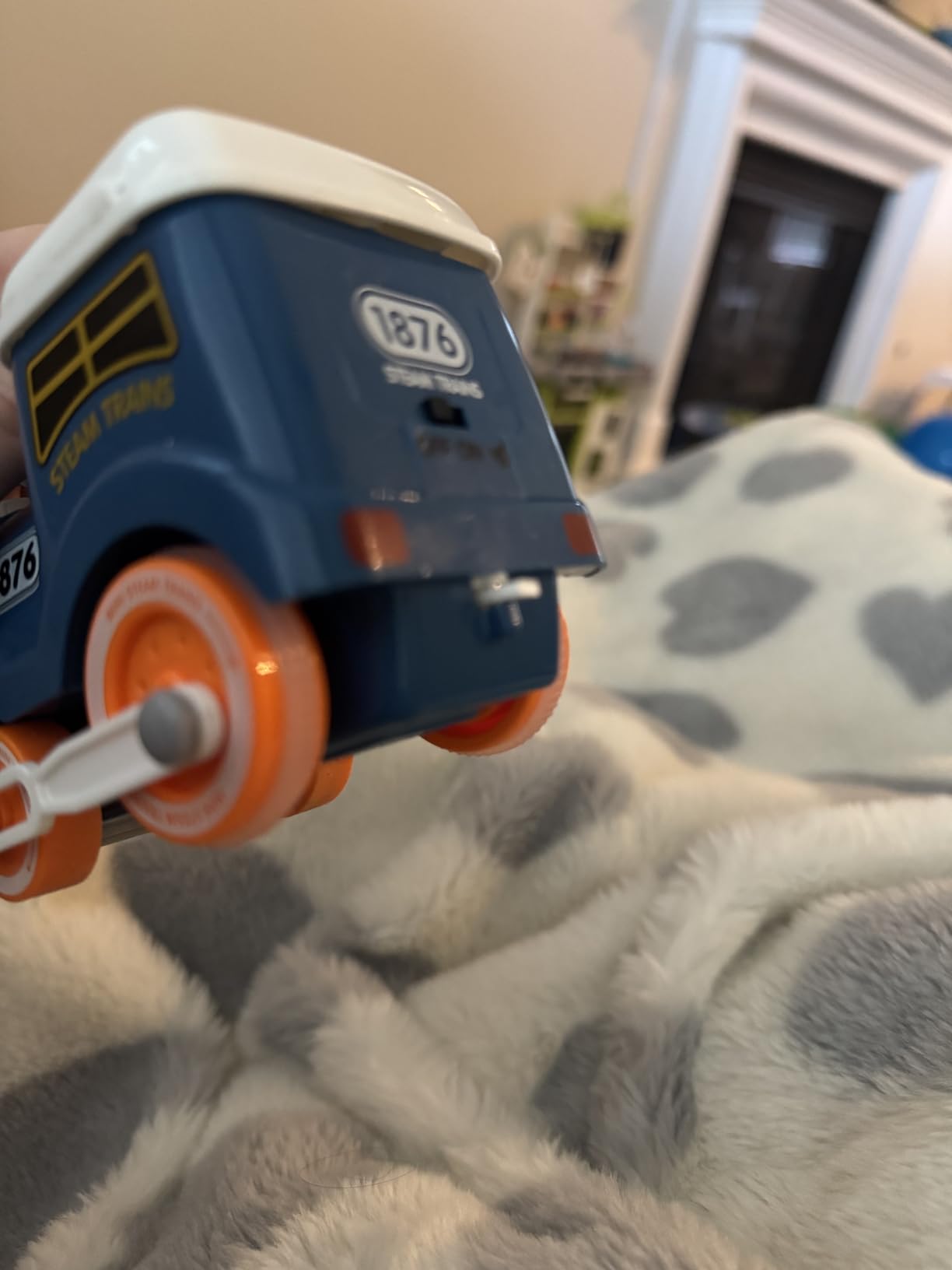 MORECOLL Train Set for Toddlers w/Steam, Music & Lights - First Choo Choo Train for Toddlers, Electric Train Set for Kids, Magnetic Train Toys, Christmas Birthday Gifts for Boys Girls customer photo 2