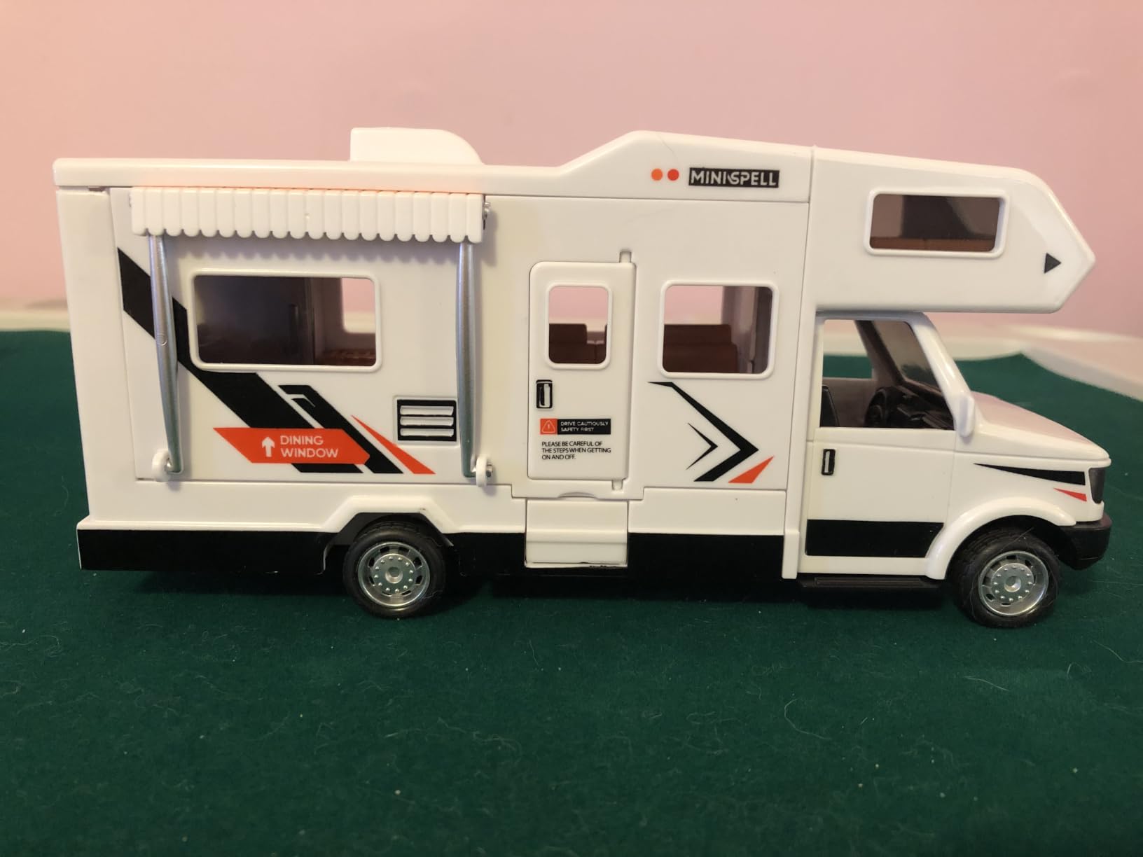 Camper Van Adventure Toy —— Vacation Toy Push and Go RV Toy with Light and Sound, Camper Van Gifts for Kids, Boys and Girls Age 3+ customer photo 2