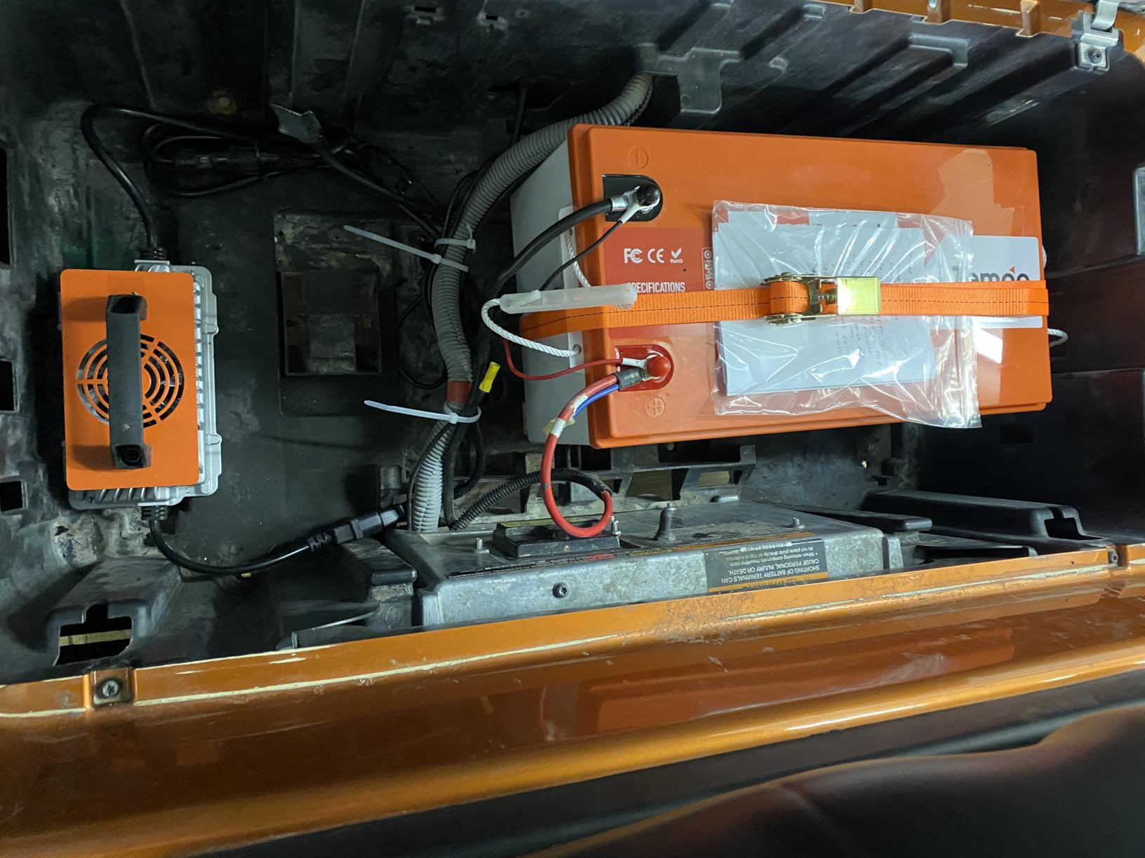 TEMGO 48V (51.2V) 100Ah LiFePO4 Lithium Golf Cart Battery customer photo 2