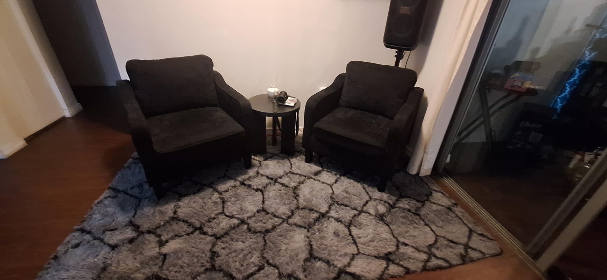 Accent Chair for Living Room, Mid Century Modern Reading Chair for Bedroom, Upholstered Armchair with Side Pockets, Comfy Single Sofa Side Chair for Office, Apartment, Small Room, Teal Green customer photo 2
