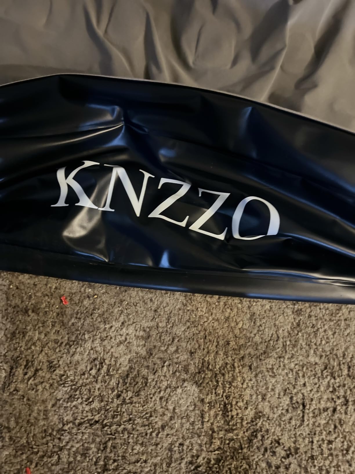 KNZZO Queen Air Mattress with Built in Pump, 18 Inch Inflatable Bed, 800lb customer photo 2