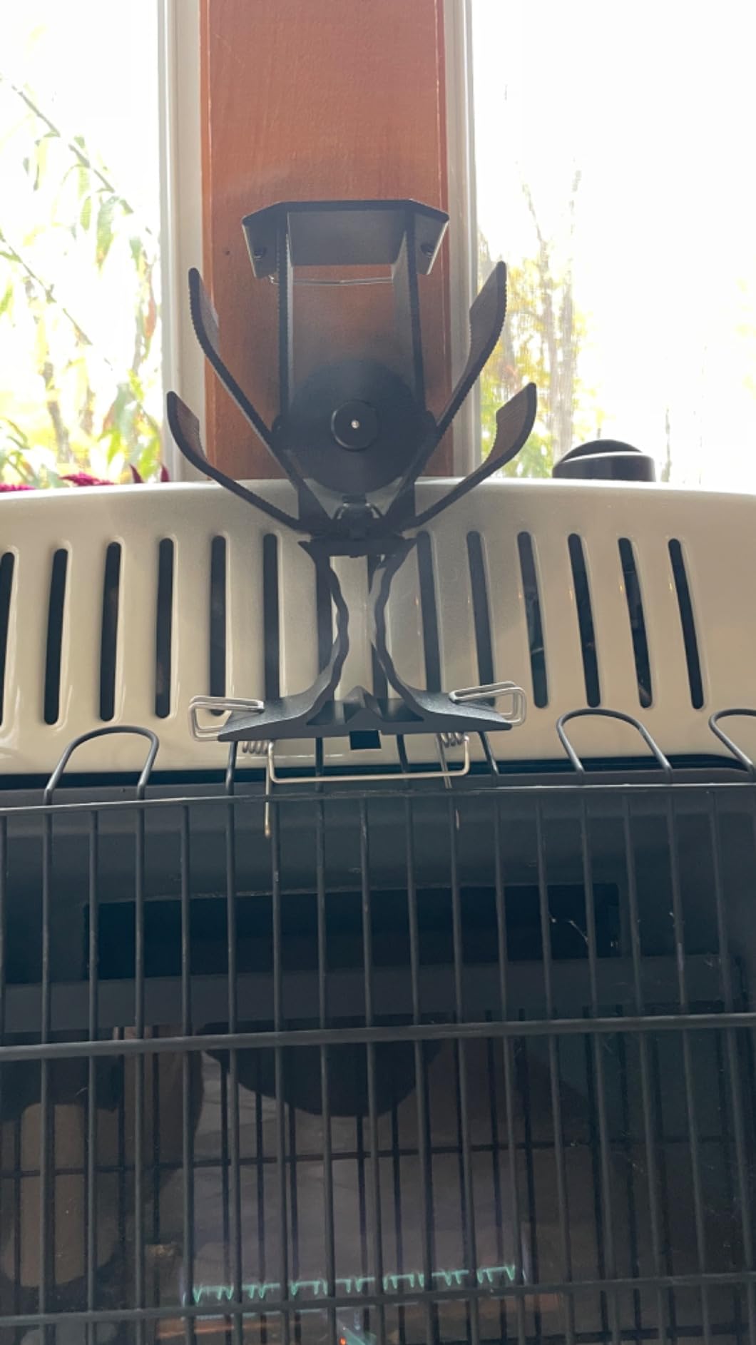 Tomersun Wood Stove Fan Heat Powered Stove Fan Heater Fireplace Fan for/Pellet/Wood Burner/Fireplace, with Thermometer customer photo 2