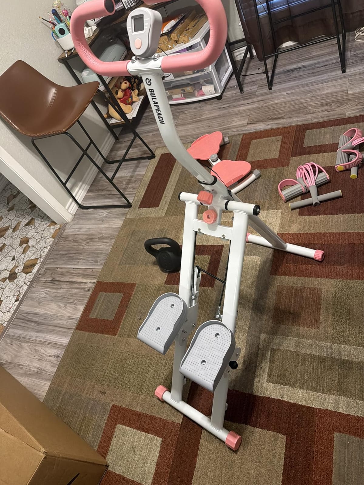 Stair Stepper for Home, Vertical Climber Workout Machine with Handlebar customer photo 2