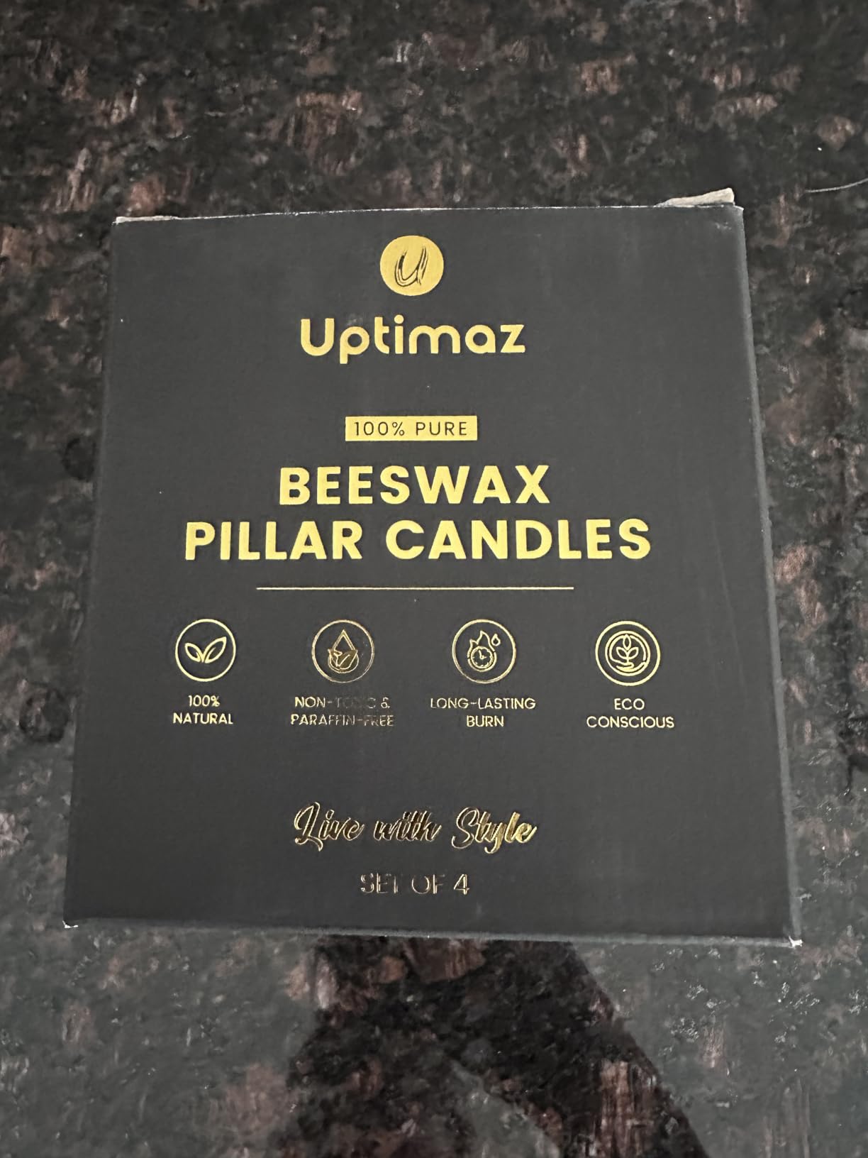 Beeswax Pillar Candles Set of 4, 2x4 Inch, 100% Beeswax Candle with Cotton Wick, Long Burning, Dripless Candle Bees Wax for Home, Décor, Prayer, Emergency customer photo 2