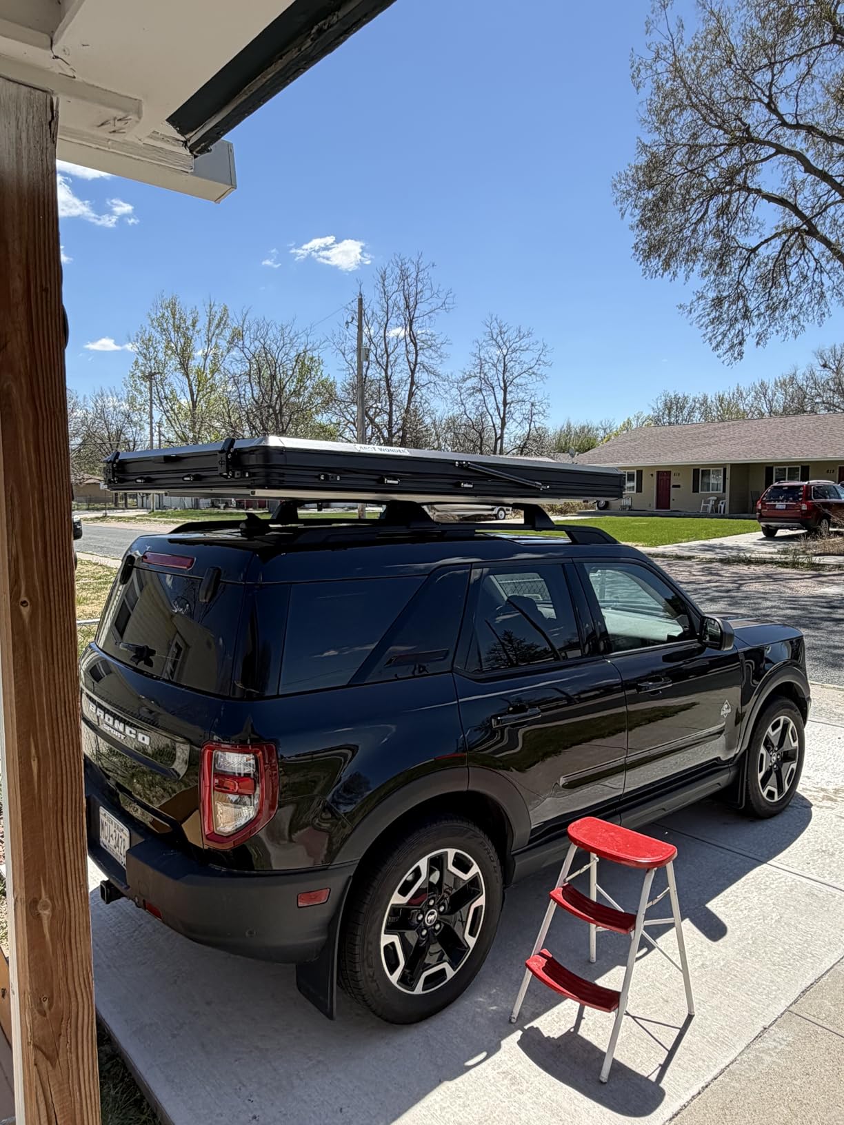 Solar Panel Rooftop Tent Hard Shell with Winter Thermal Layer customer photo 1