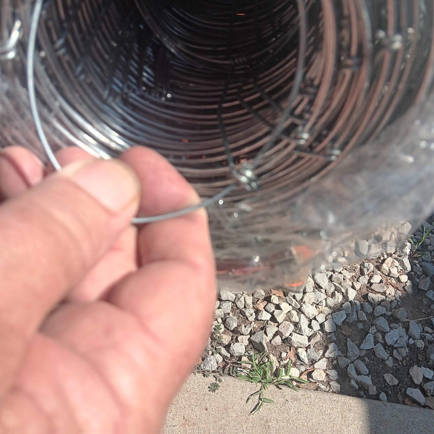 Farm Fence, 4ft x 164ft Galvanized Wire Fencing with Heavy Zinc Coating, Woven Hog Wire Fence for Cattle, Deer, Sheep, Goat, Livestock & Animals Protection, Fencing for Yard, Cattle Panel customer photo 2