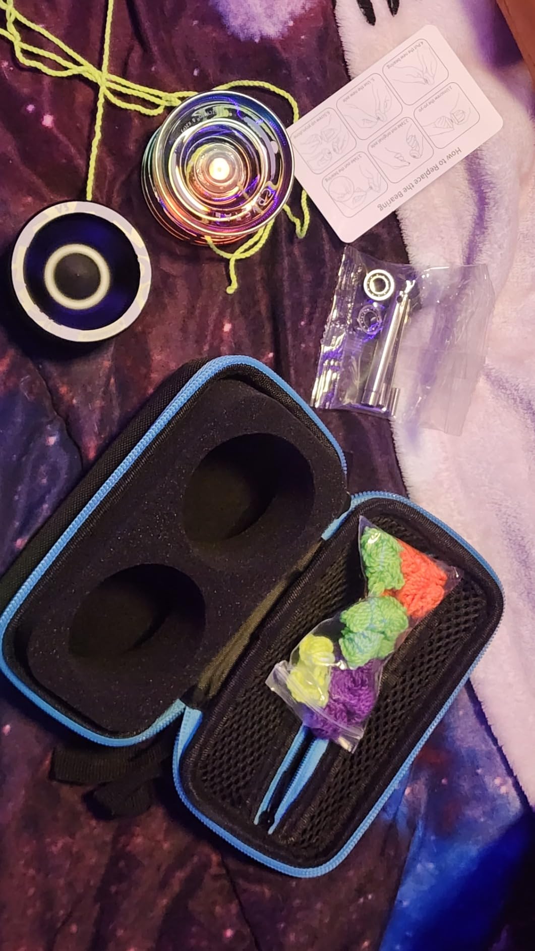 MAGICYOYO V3 & K3 Yoyos Pack, Metal & Plastic Responsive Yoyo for Kids 8-12 | Unresponsive Yo Yos for Adults, Pro Yo-yo Pack for Beginners & Advanced Players, Butterfly Yo Yo with Complete Accessory Kit customer photo 1