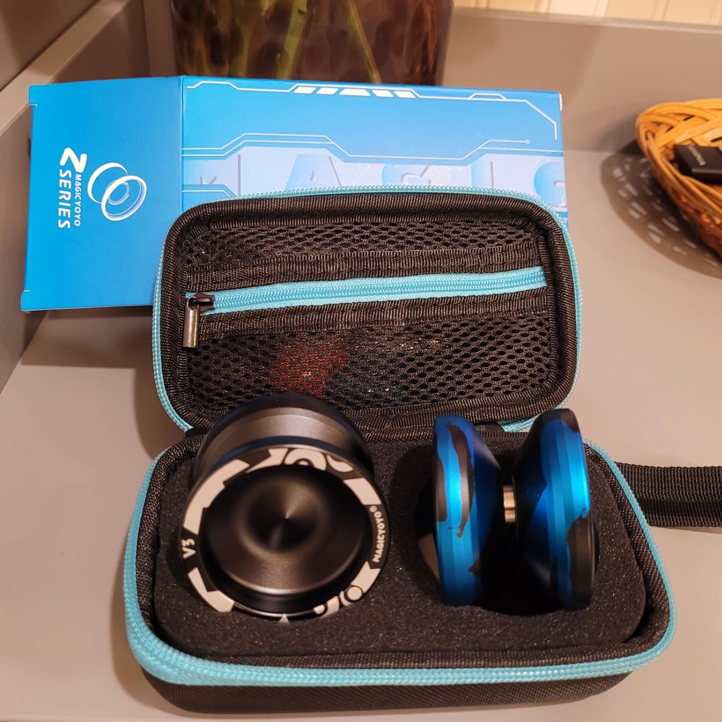 MAGICYOYO V3 & K3 Yoyos Pack, Metal & Plastic Responsive Yoyo for Kids 8-12 | Unresponsive Yo Yos for Adults, Pro Yo-yo Pack for Beginners & Advanced Players, Butterfly Yo Yo with Complete Accessory Kit customer photo 2