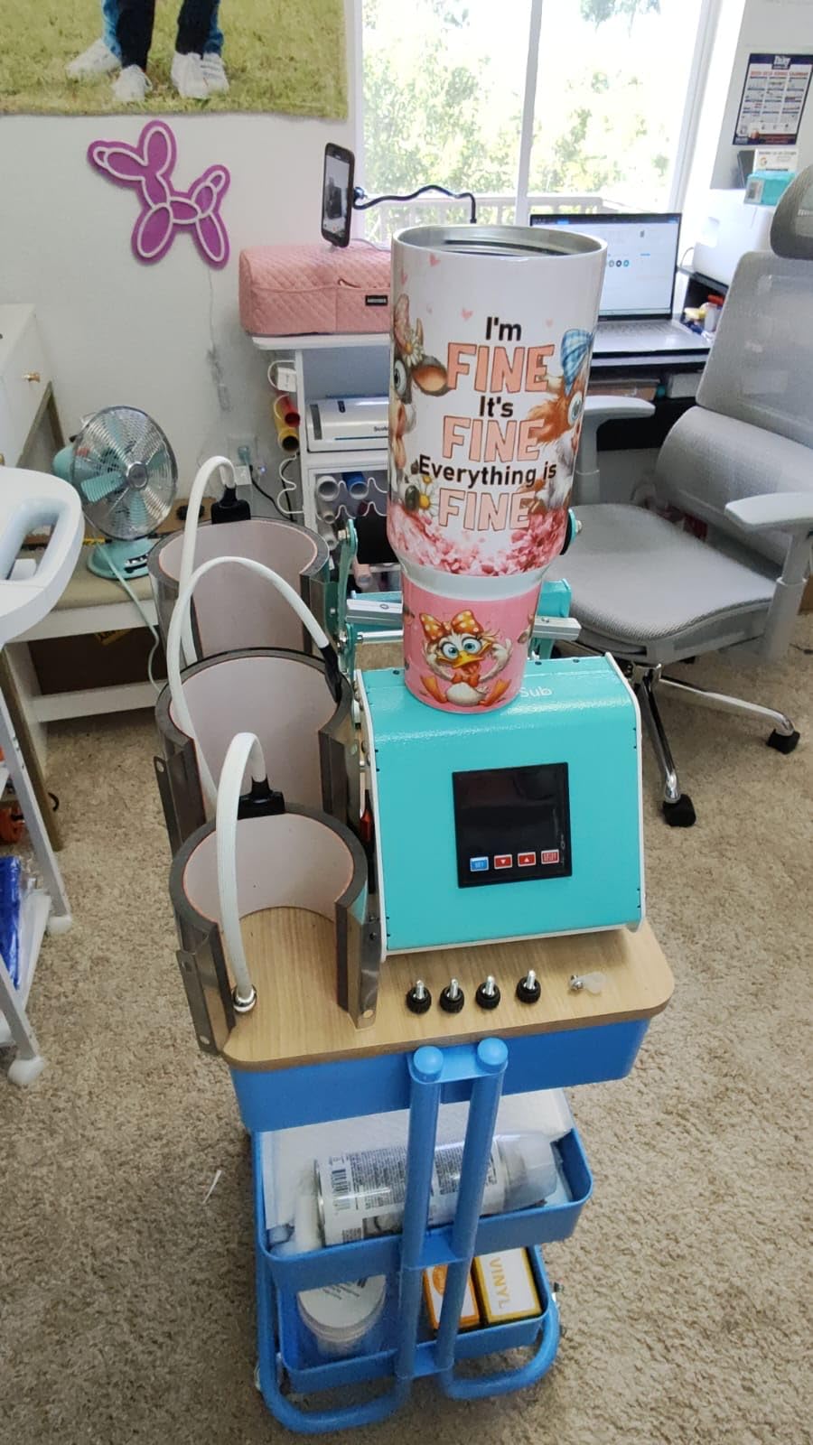 ColorSub Tumbler Heat Press Machine - 40 OZ Mug Press Sublimation Machine customer photo 1