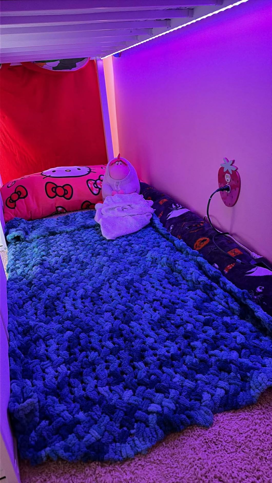 ADORNEVE Low Loft Bed Twin Size with 8 Storage Drawers for Kids, White customer photo 2