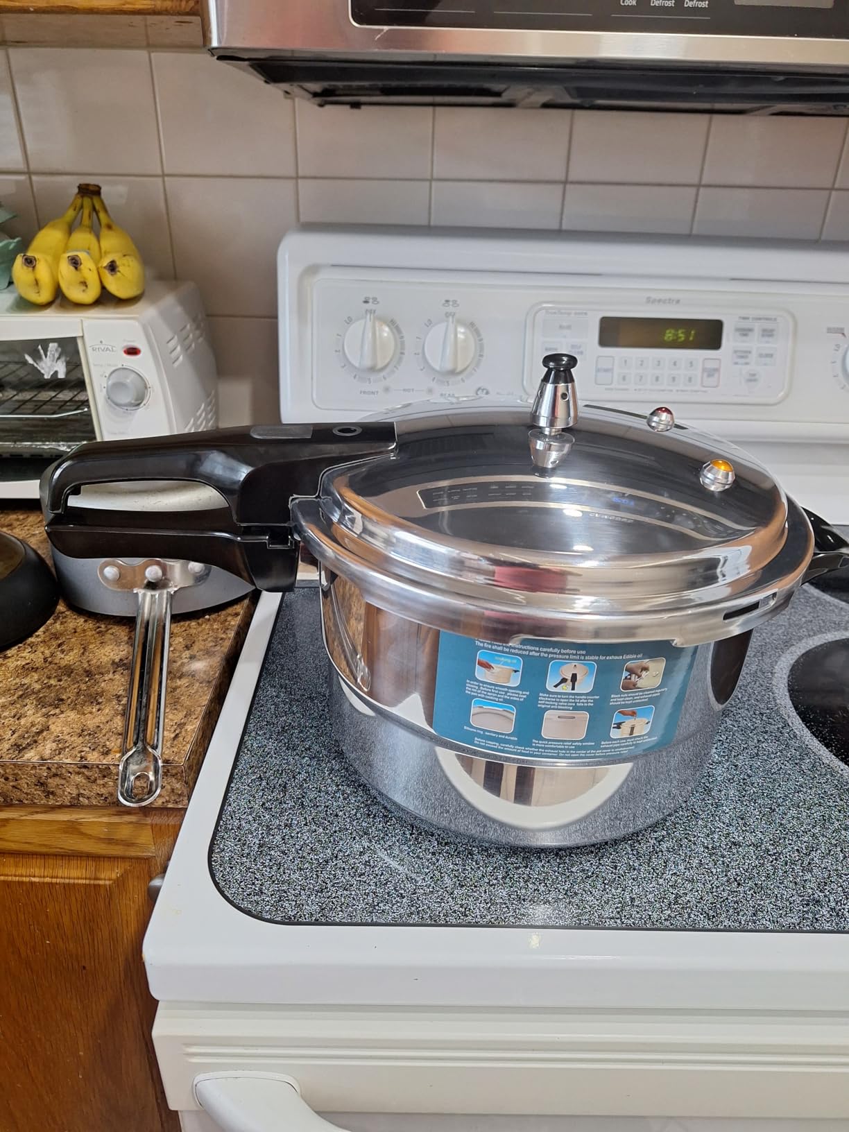 Wantjoin Aluminum Pressure Cooker 23Qt Pressure Canner, Pressure Pot with Pressure Control for Home Kitchen or Restraurant, Commercial Pressure Cooker with Gauge customer photo 1
