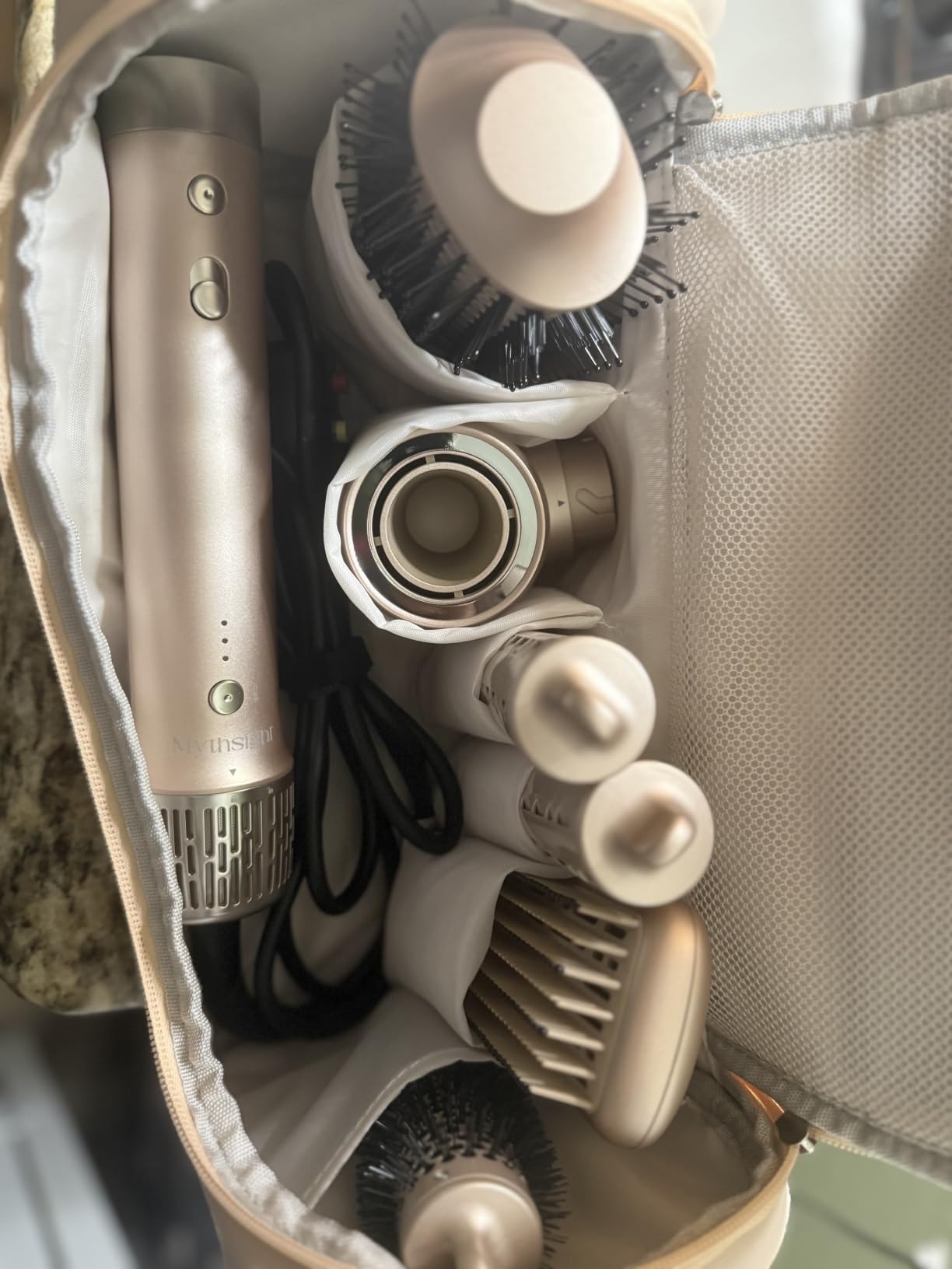 Mythsight StyleVibe 6-in-1 Air Styler with Hair Dryer & Auto-Wrap Curl L/R customer photo 1