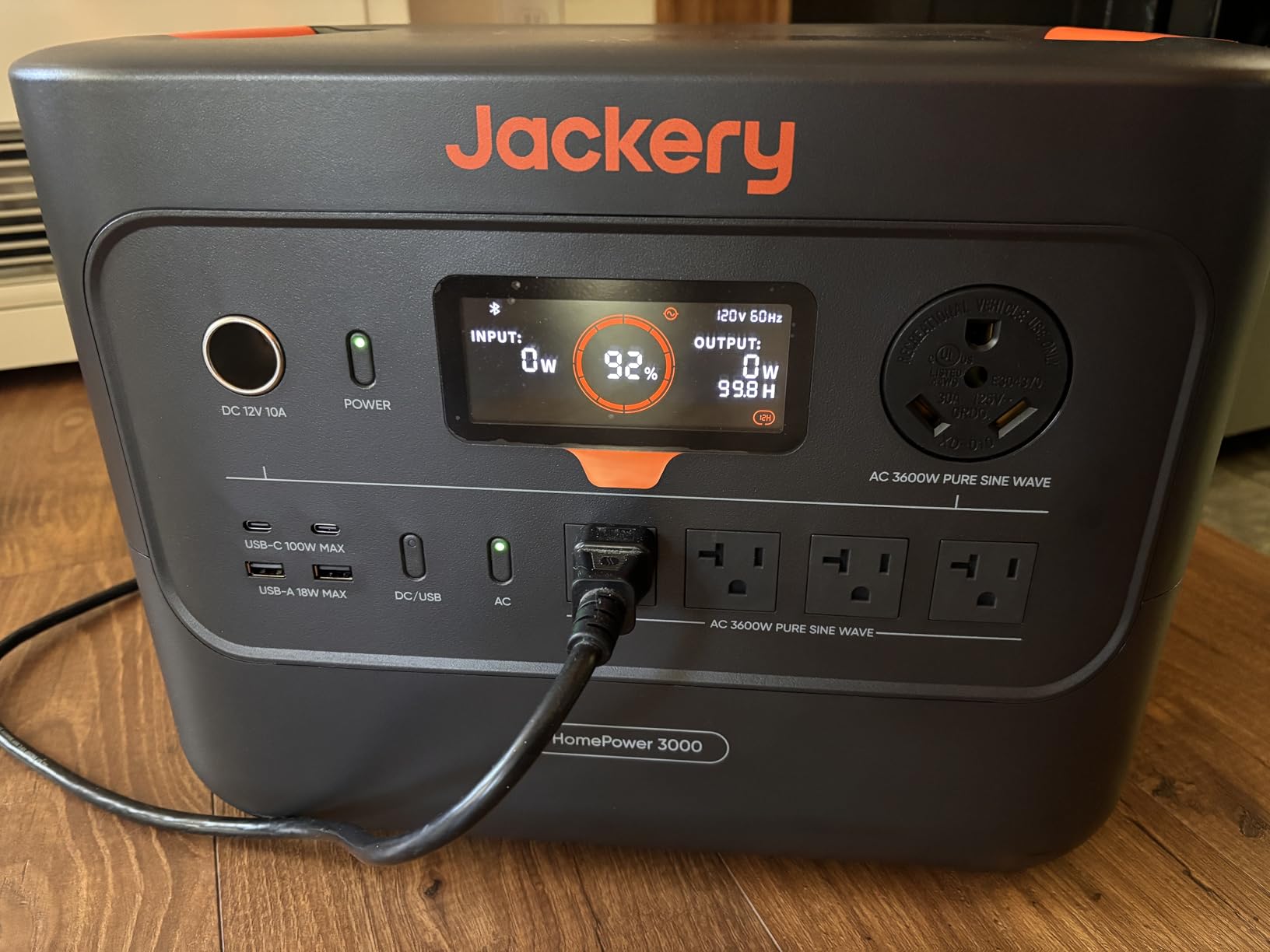 Jackery HomePower 3000 Portable Power Station, 3072Wh, 3600W AC Output customer photo 1