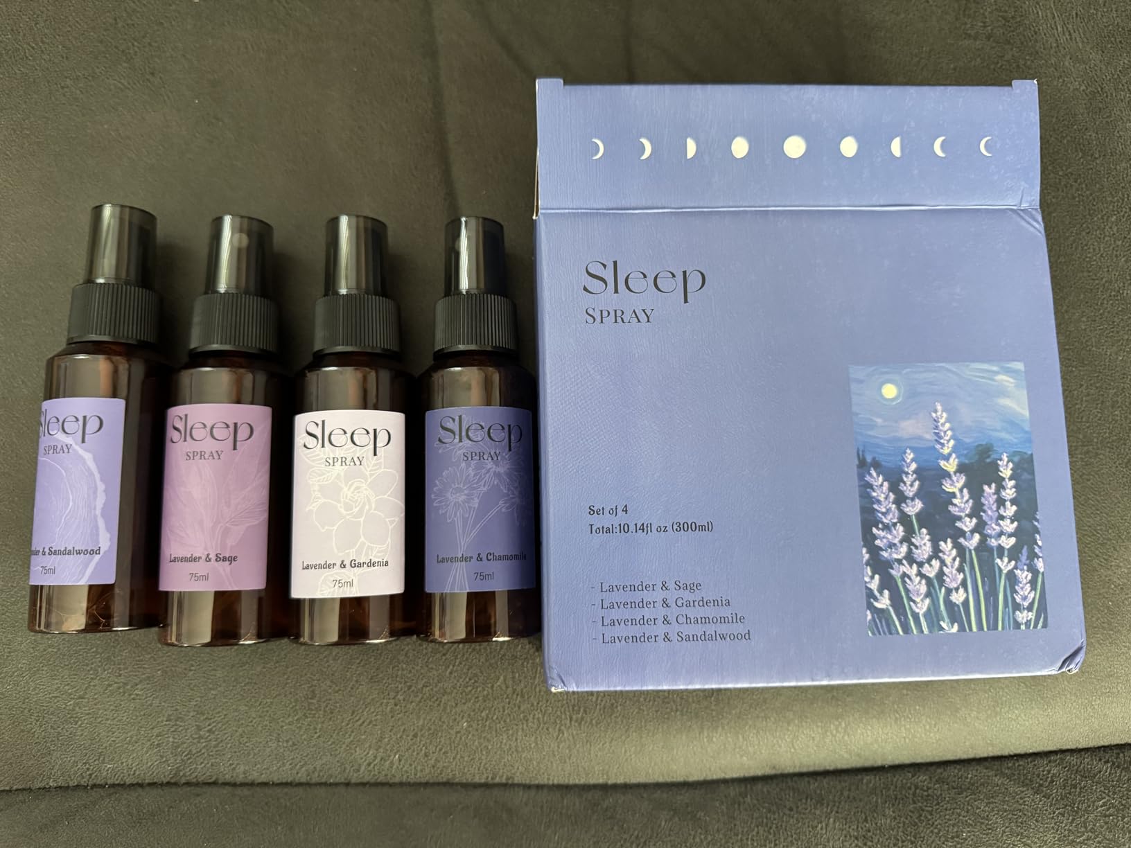 SCENTORINI Sleep Spray, 10.14 oz Pillow Lavender Spray for Sleep Calming customer photo 1