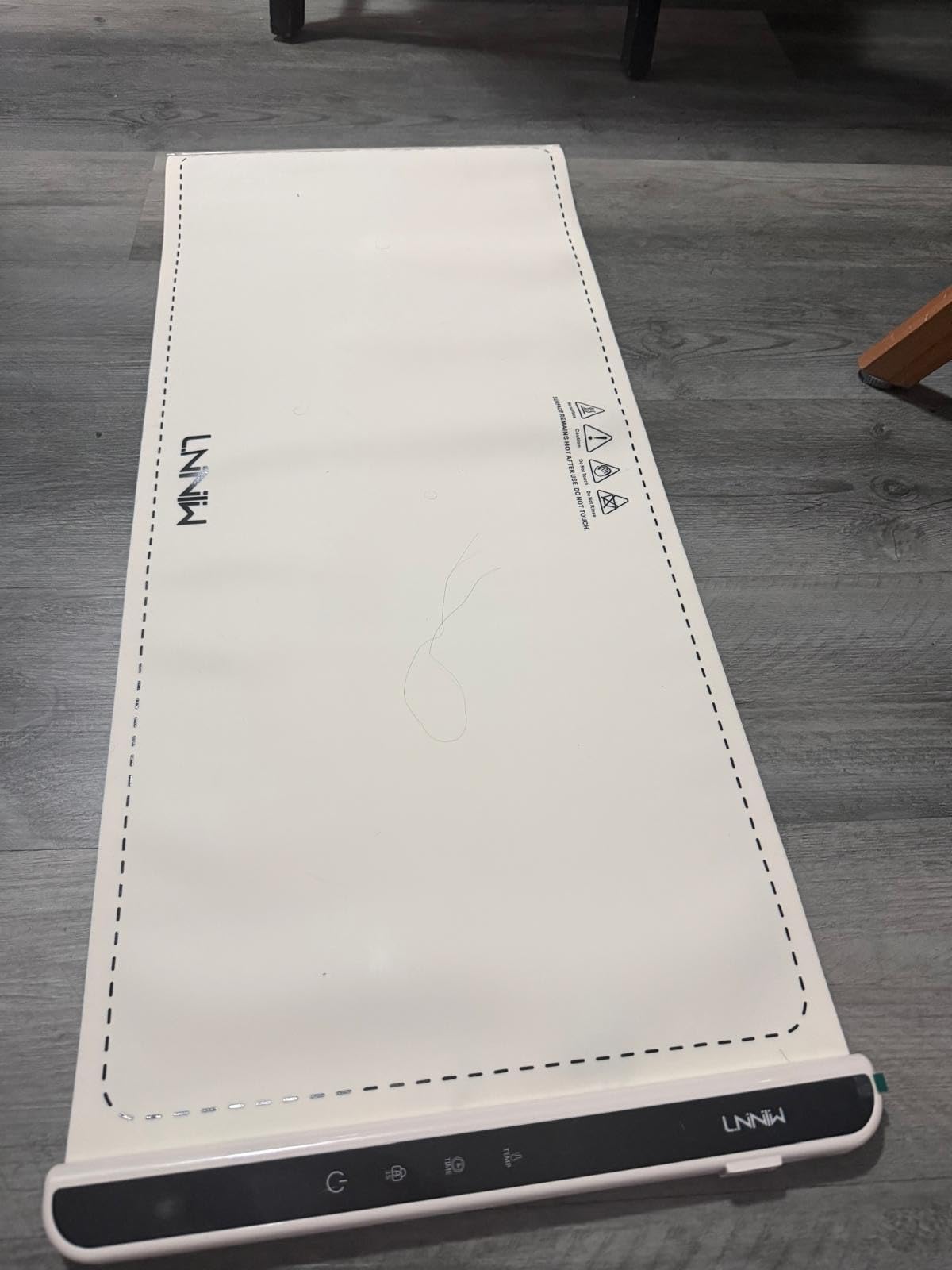 Warming Mat for Food, 26x15 Inch, Off White, Fast Heat, Child Lock customer photo 2