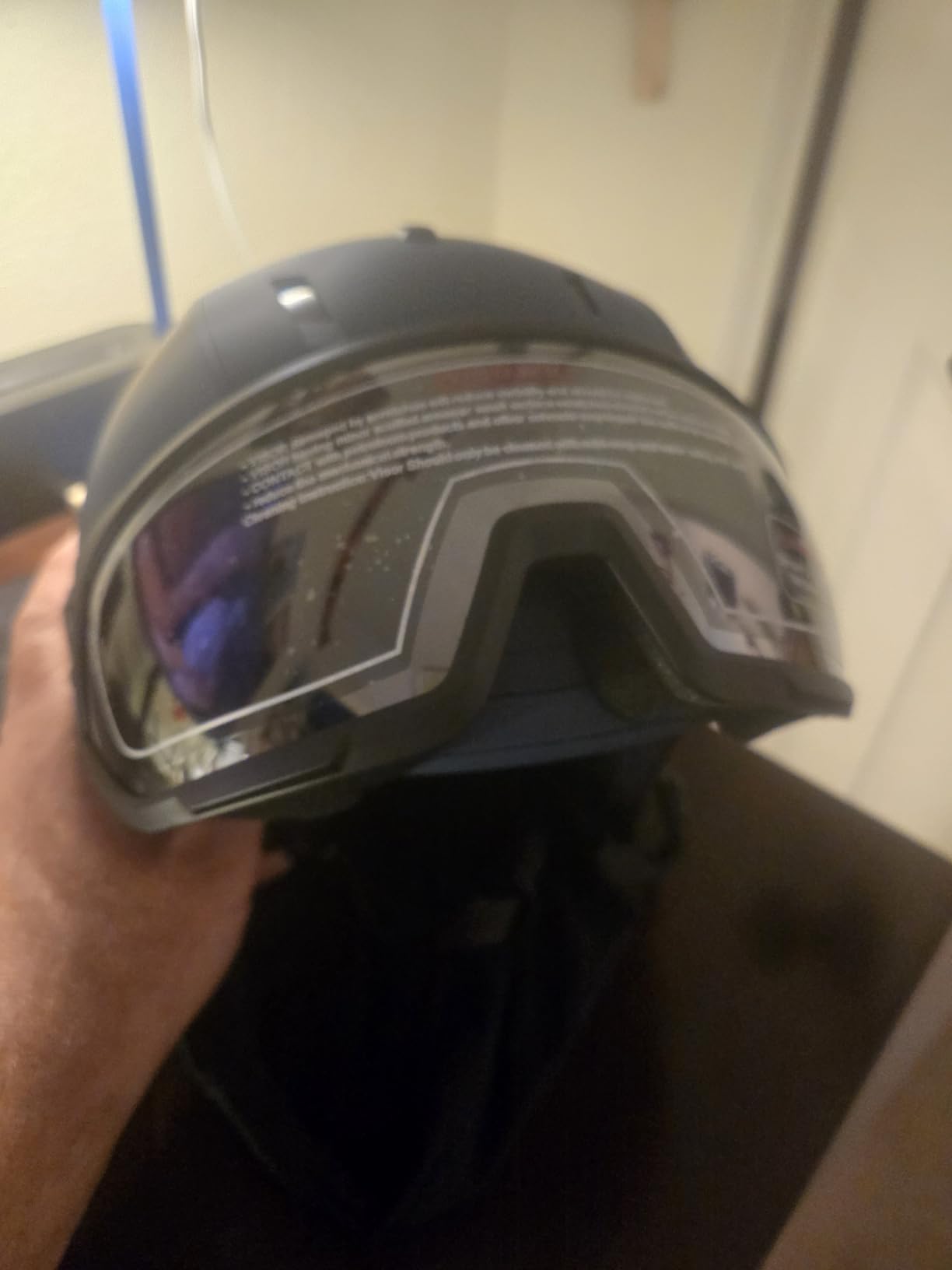 OutdoorMaster Snowboarding Helmet with Ski Goggles, Ski Helmet and 2-in-1 Visor Goggles Set - Adjustable Fit & Cooling Vents - Snow Helmets for Men, Women & Youth customer photo 2