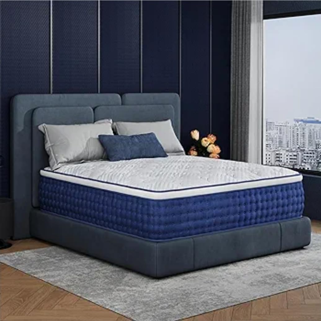 Queen Mattress, 12 Inch Queen Size Hybrid Mattresses in a Box customer photo 1
