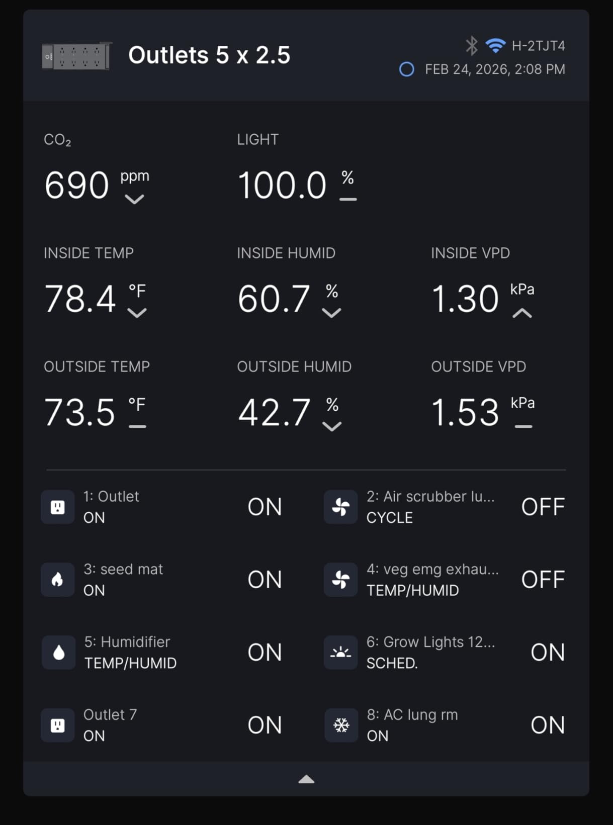 AC Infinity Outlet AI+, Environment Controller, Smart WiFi Power Strip customer photo 2