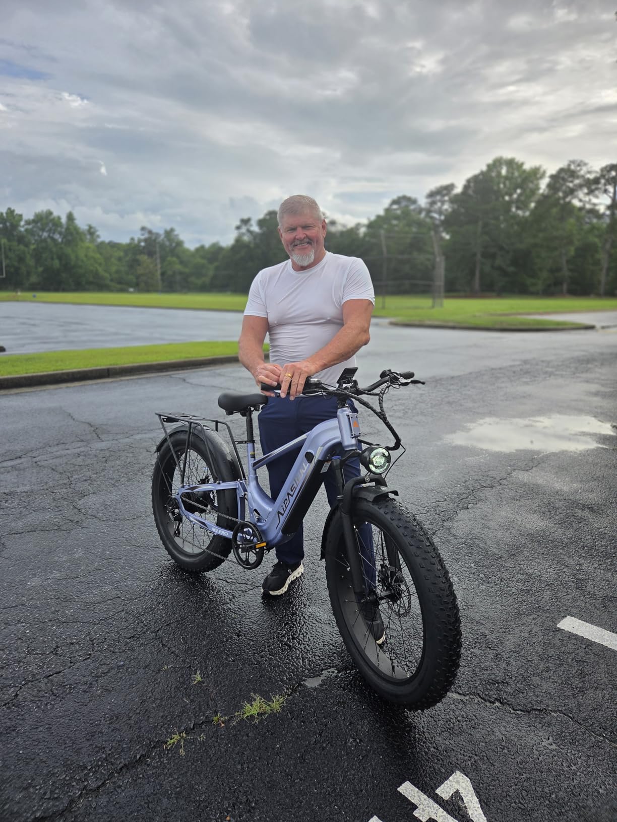 Aipas M1 Pro & M2 Pro Electric Bike for Adults, 1800W Peak, Dual Suspension customer photo 1