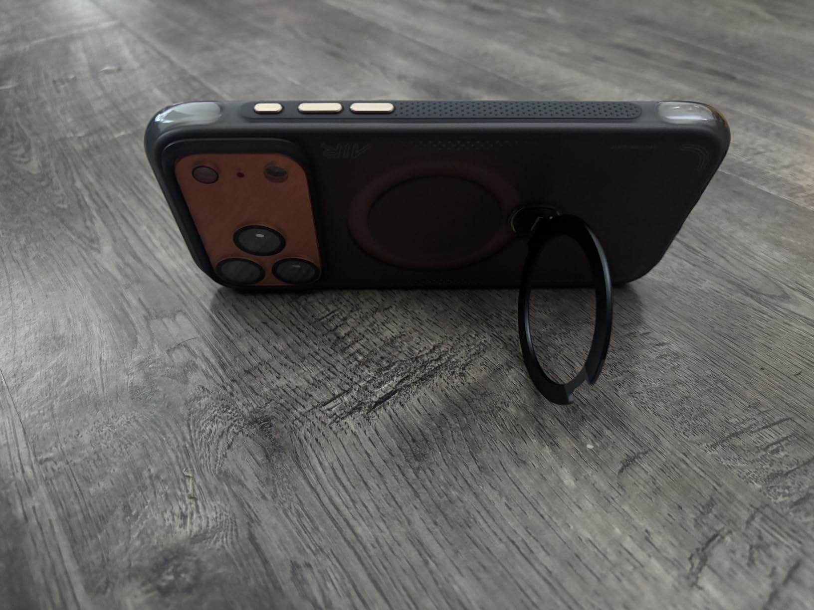 TORRAS Ostand Q3 Air for iPhone 17 Pro Max Case with 360 Magnetic Stand, Fit for MagSafe, Mil-Grade Drop Tested, Camera Control Button, Shockproof Phone Case for iPhone 17 Pro Max 6.9 customer photo 1
