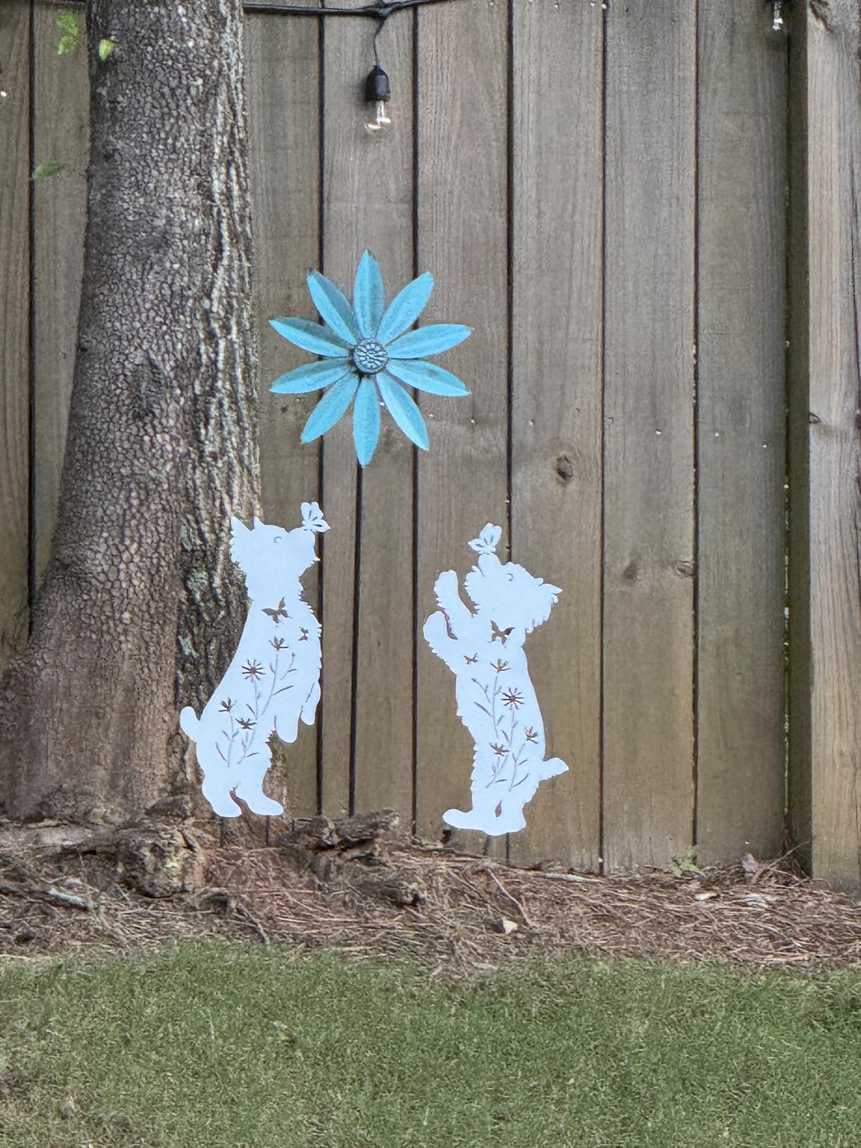 Thanksgiving Outdoor Decorations,Metal Turkey Garden Stakes Fall Yard Signs | Fall Yard Stakes for Outside, Porch, Lawn, Autumn Harvest, Thanksgiving Turkey Decor customer photo 2