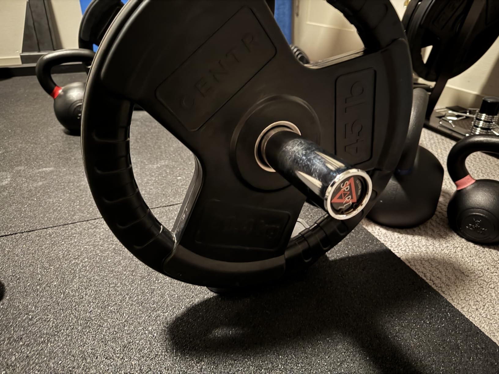 Mikolo Deadlift Jack Barbell Jack Unload 660LB Barbell Stand with No-Slip Handle for Loading & Unloading Weight Plates for Deadlift Exercise, Weight Training customer photo 1