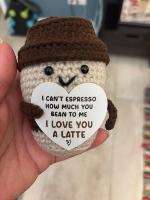 Boss Day Gifts for Men Women Birthday Best Boss Gifts for Male Female | Coffee Lover Leader Manager Supervisor Crochet Coffee Mug Cup Desk Office Decor for Retirement Promotion Leaving Christmas customer photo 1