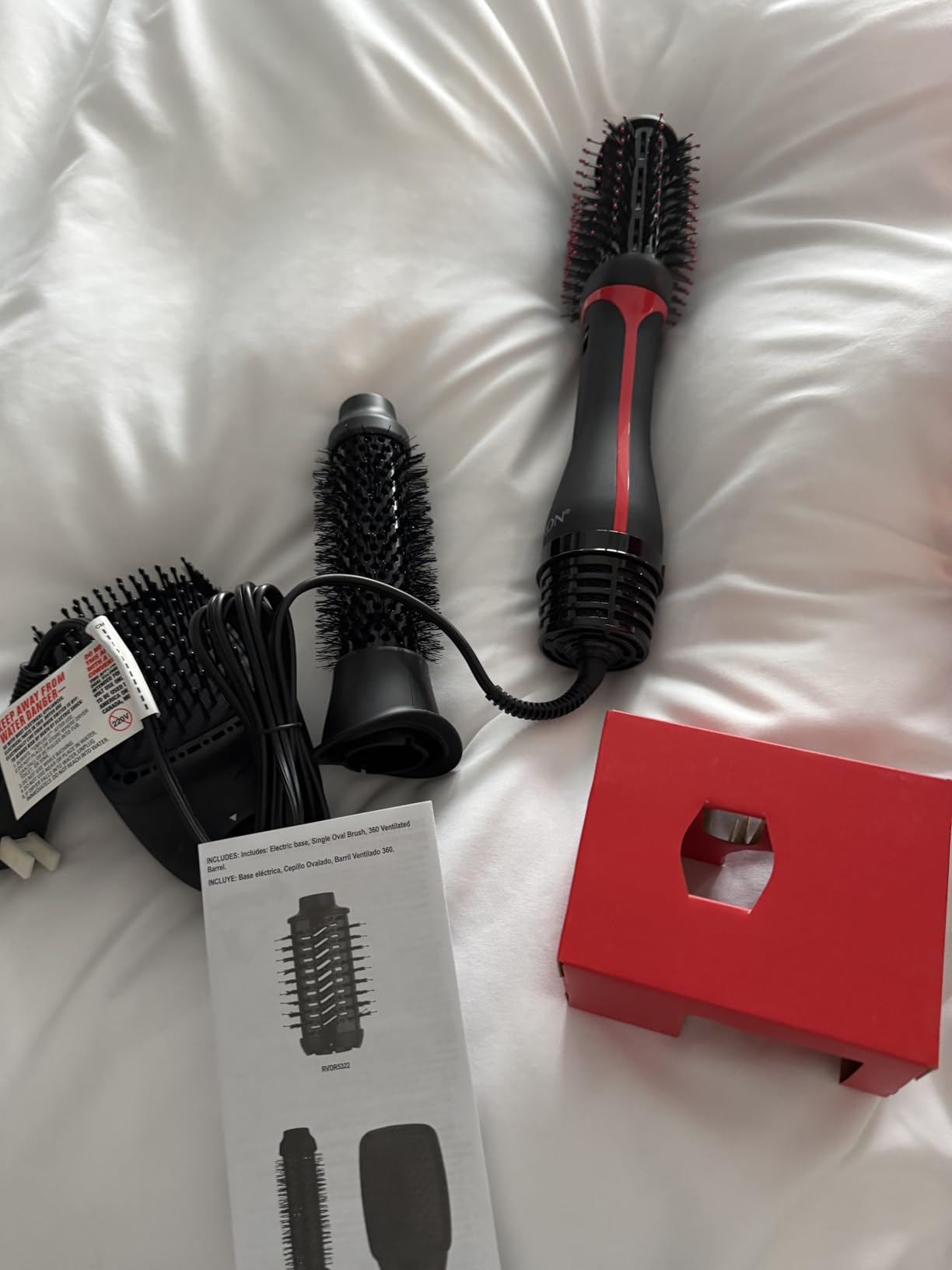 REVLON 3-in-1 Multi-Styler Blow Dryer Brush with 3 Attachments customer photo 2