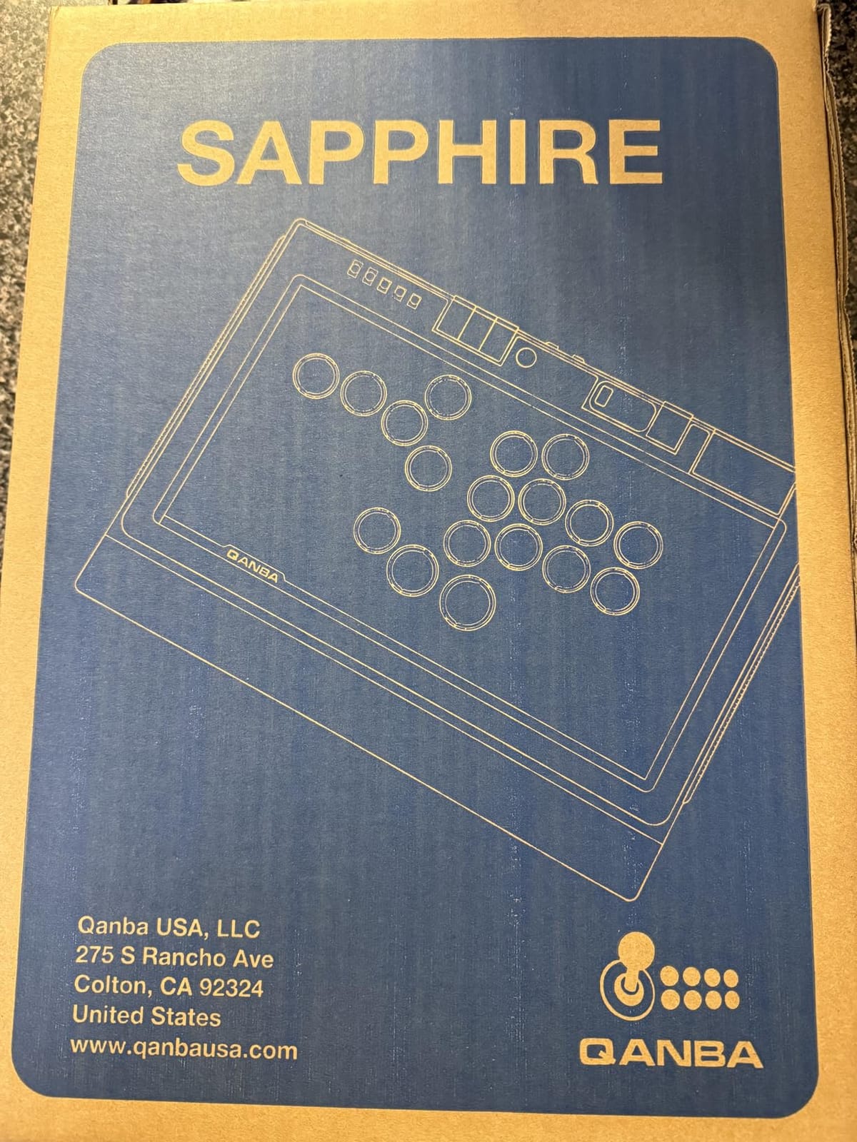 Qanba Sapphire S1 Leverless Arcade Controller Joystick for PlayStation 5 and PlayStation 4 and PC (Fighting Stick) Officially Licensed Sony Product, Detachable Joystick, Tournament Grade for Fighting Games customer photo 2