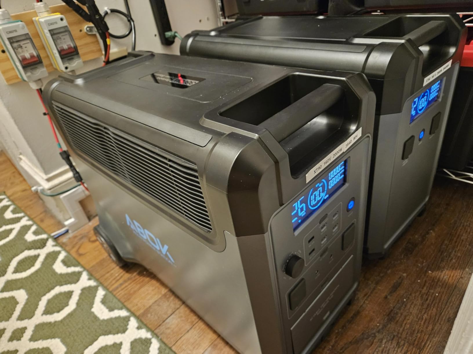 ABOK Ark3600 Portable Power Station with 400W Solar Panel,2000W Solar Input customer photo 1
