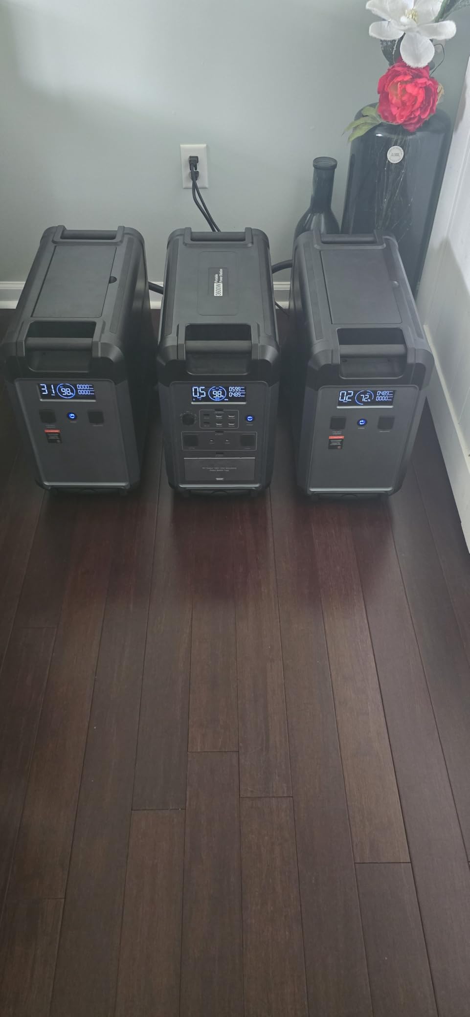 ABOK Ark3600 Portable Power Station with 400W Solar Panel,2000W Solar Input customer photo 2