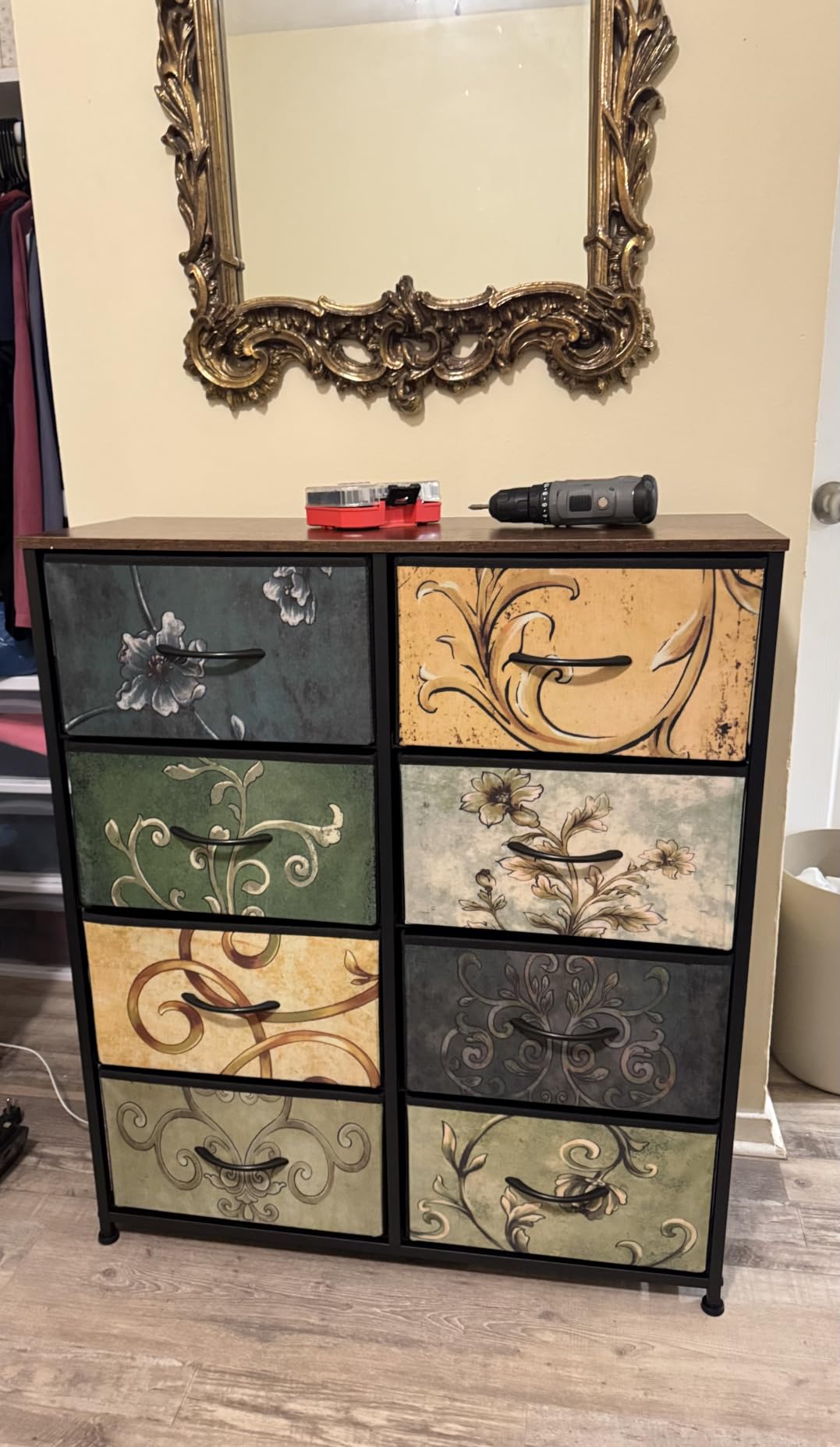 8-Drawer Dresser for Bedroom, Anti-Tip Tall Storage Organizer customer photo 1