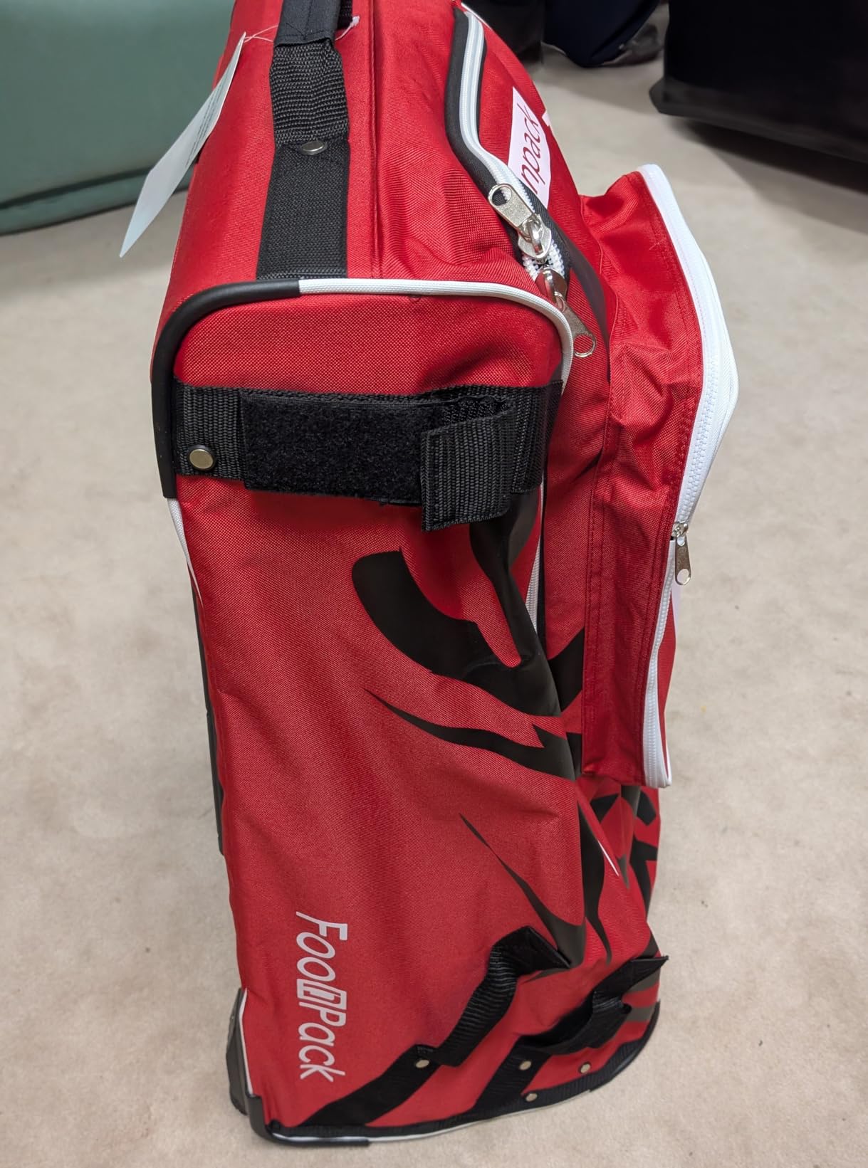 Ice Hockey Equipment Tower Bags, Hockey Bag with Wheels,Youth Rolling Duffle For Junior Players,(For SticksSkates,Helmet, Gear, Travel & Gear Storage) customer photo 2